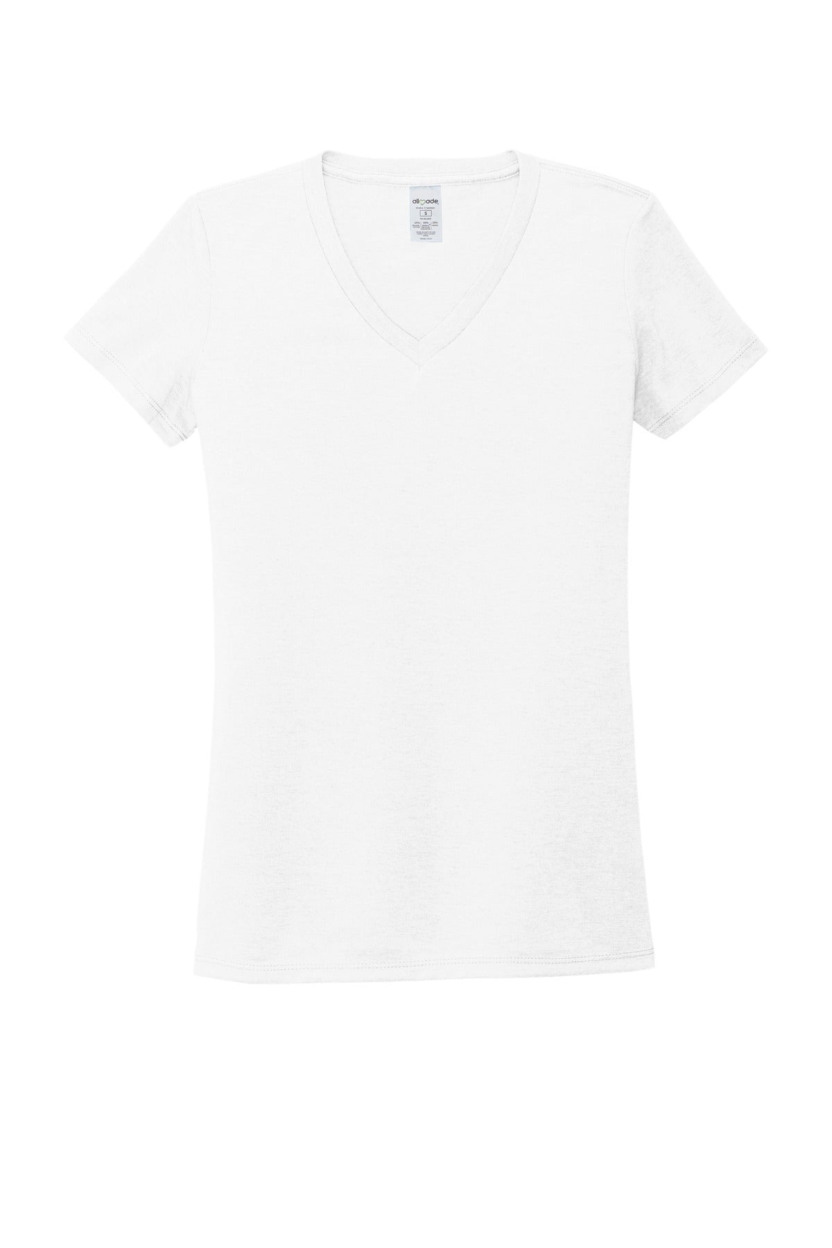 Allmade® Women's Tri-Blend V-Neck Tee (CORE COLORS)
