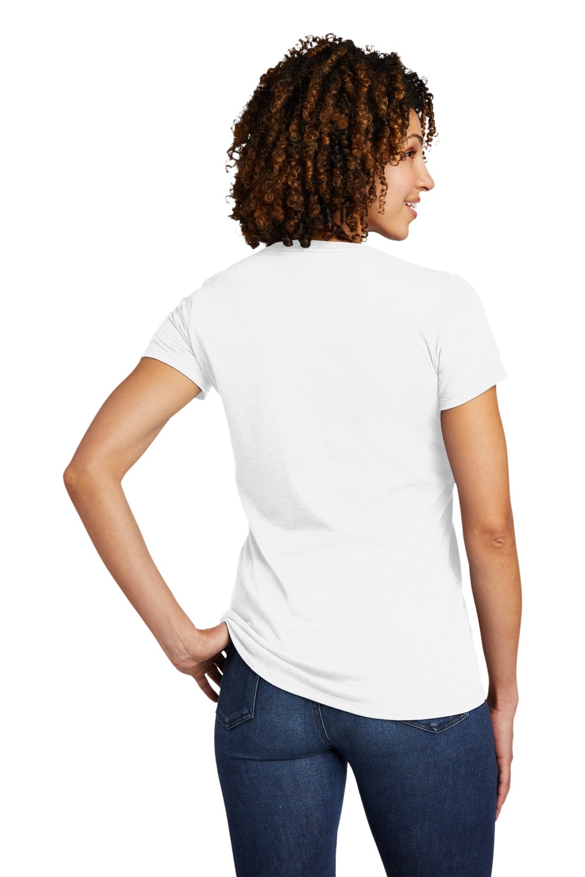 Allmade® Women's Tri-Blend V-Neck Tee (CORE COLORS)
