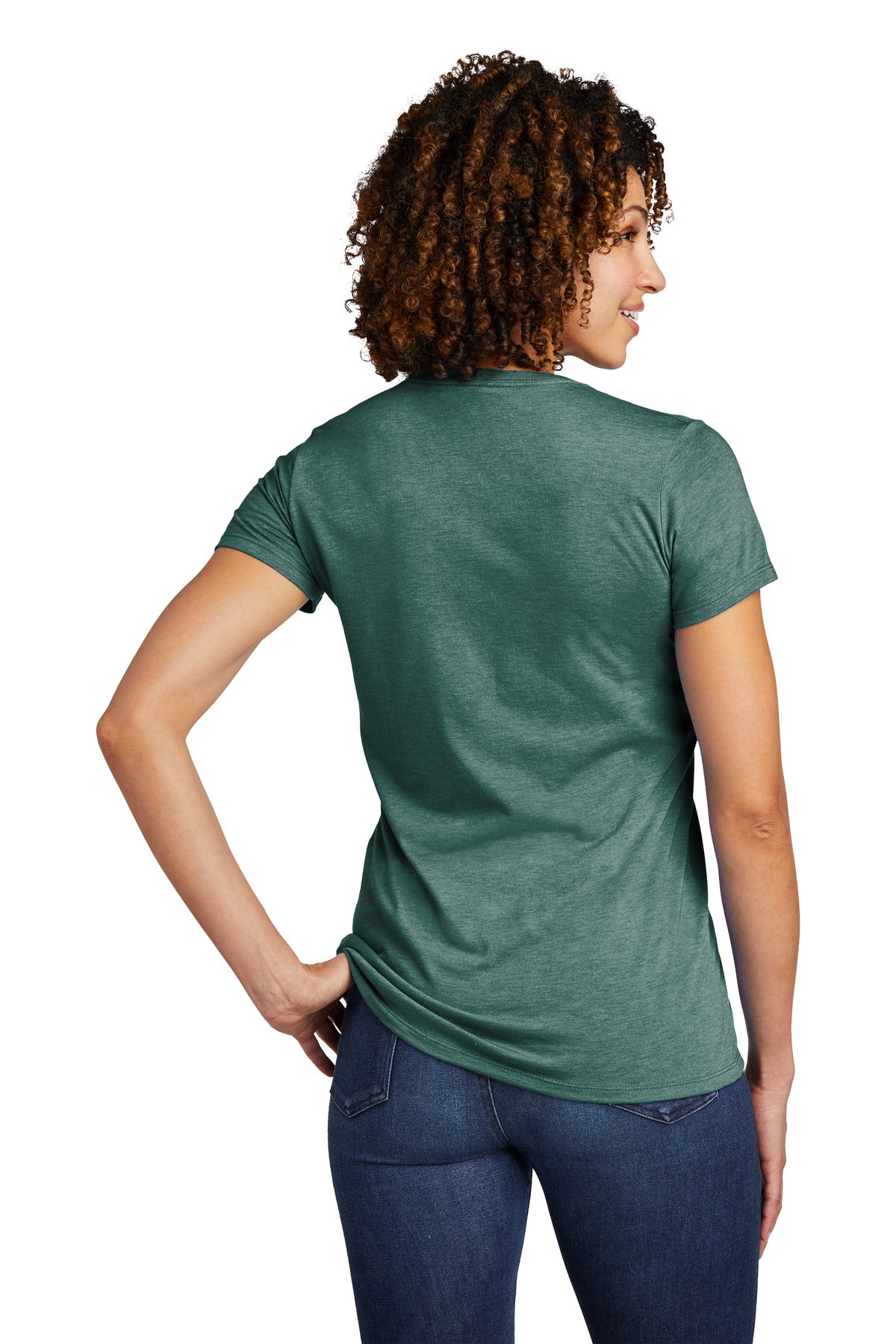 Allmade® Women's Tri-Blend V-Neck Tee (CORE COLORS)