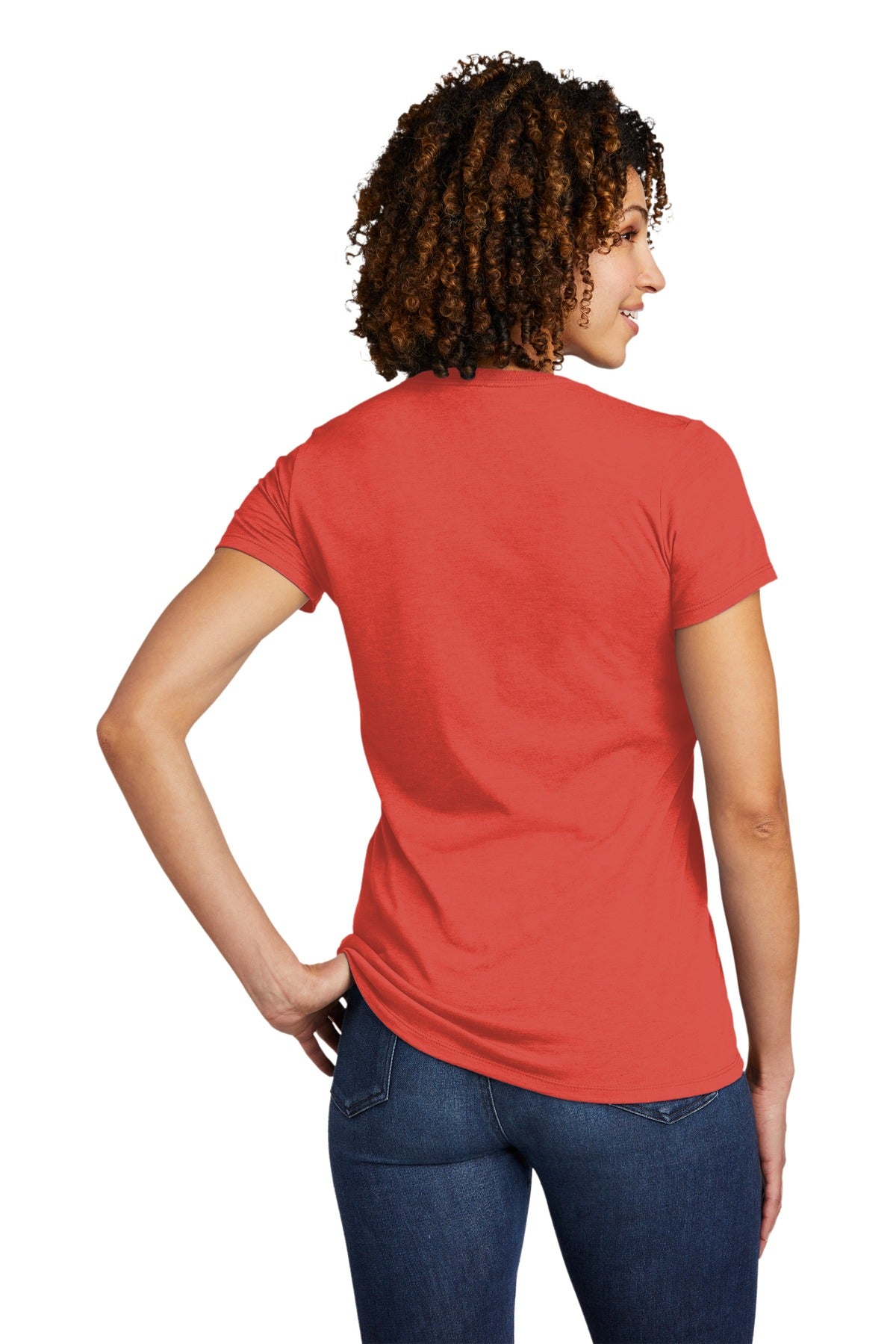 Allmade® Women's Tri-Blend V-Neck Tee (CORE COLORS)
