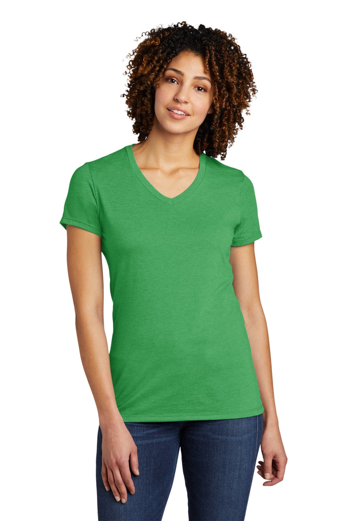Allmade® Women's Tri-Blend V-Neck Tee (CORE COLORS)