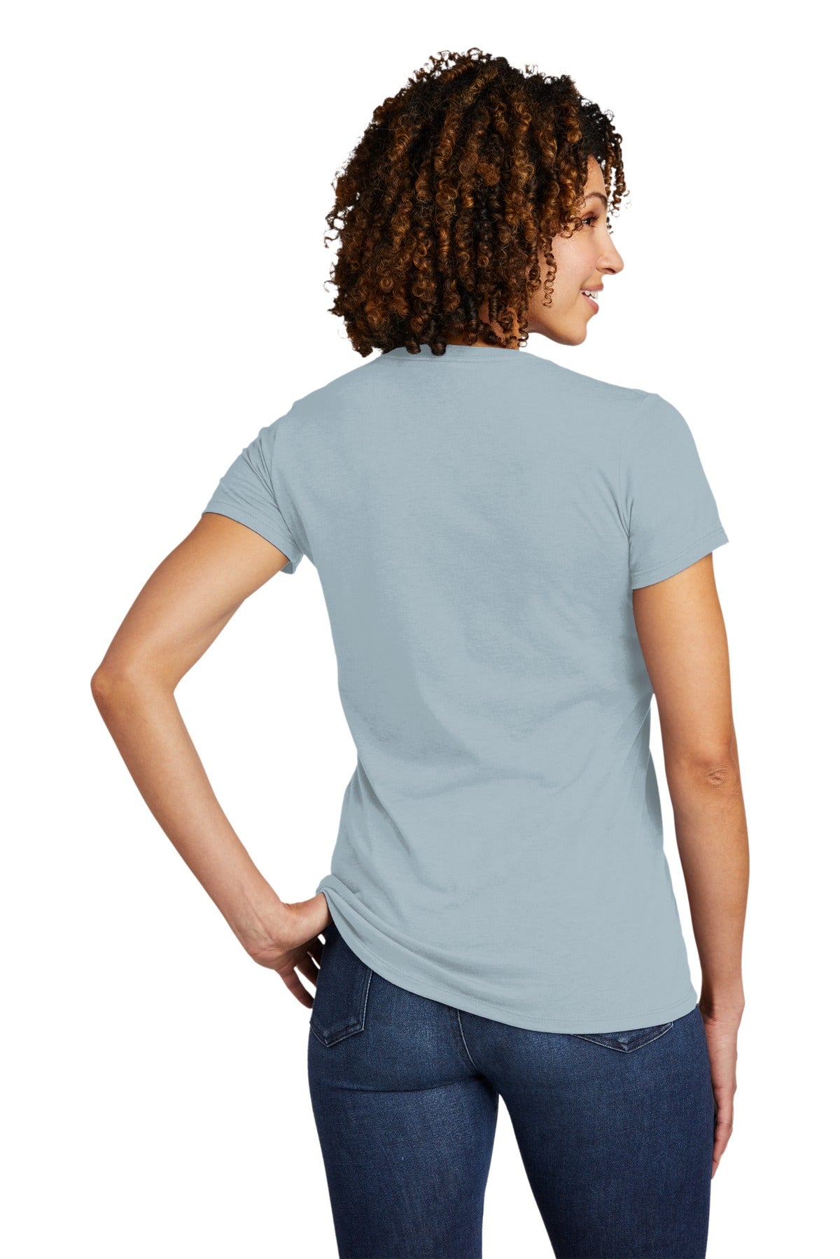 Allmade® Women's Tri-Blend V-Neck Tee (CORE COLORS)