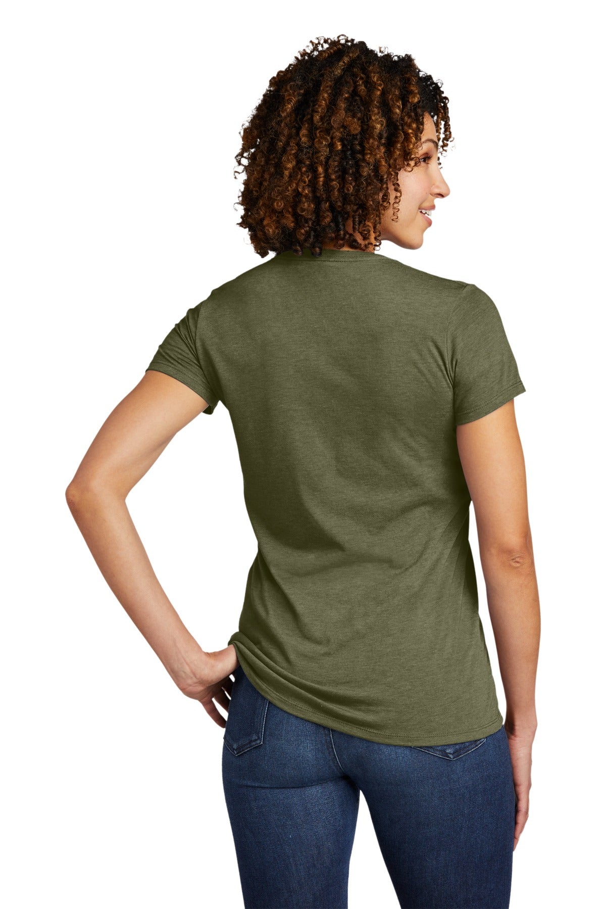 Allmade® Women's Tri-Blend V-Neck Tee (CORE COLORS)