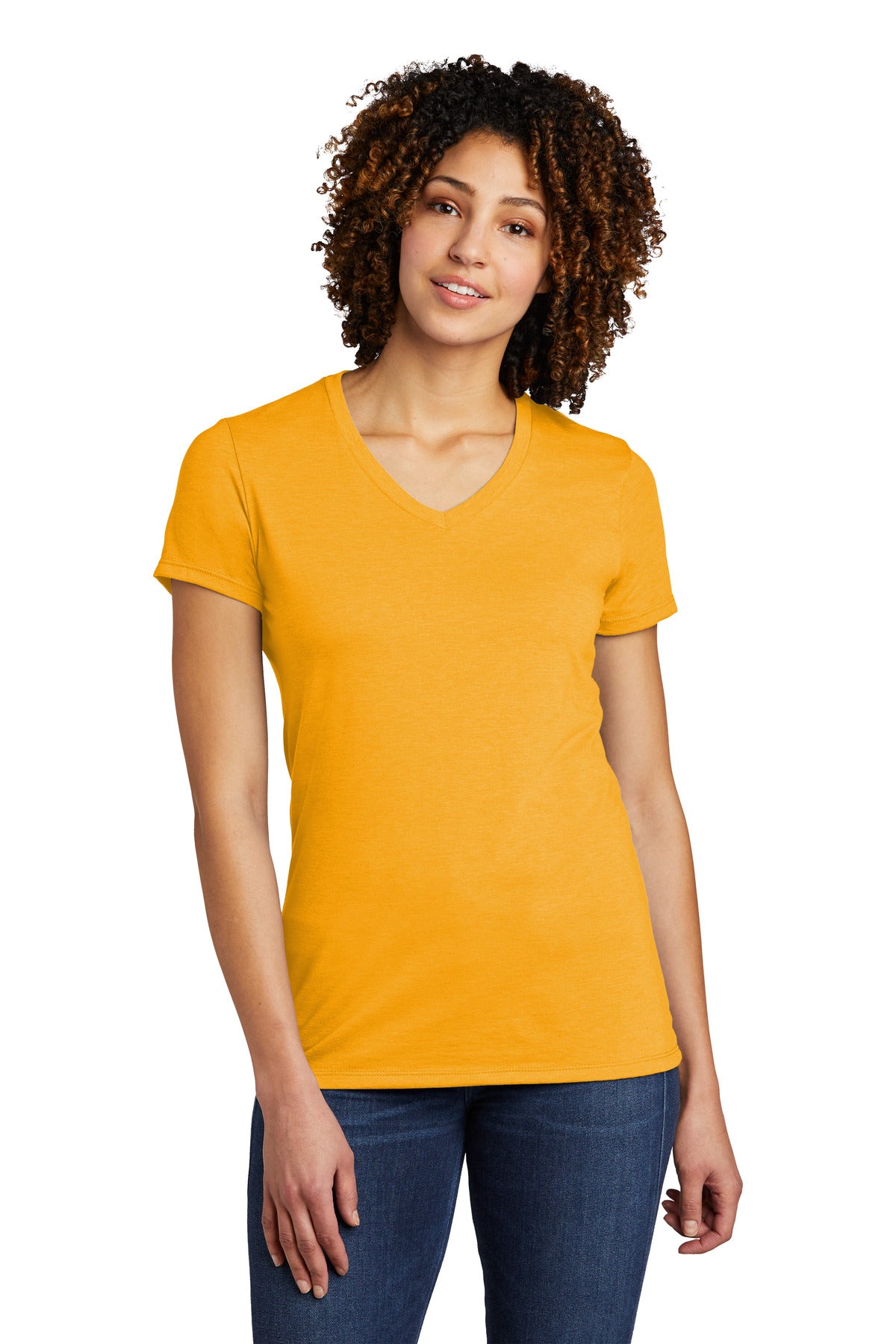 Allmade® Women's Tri-Blend V-Neck Tee (CORE COLORS)