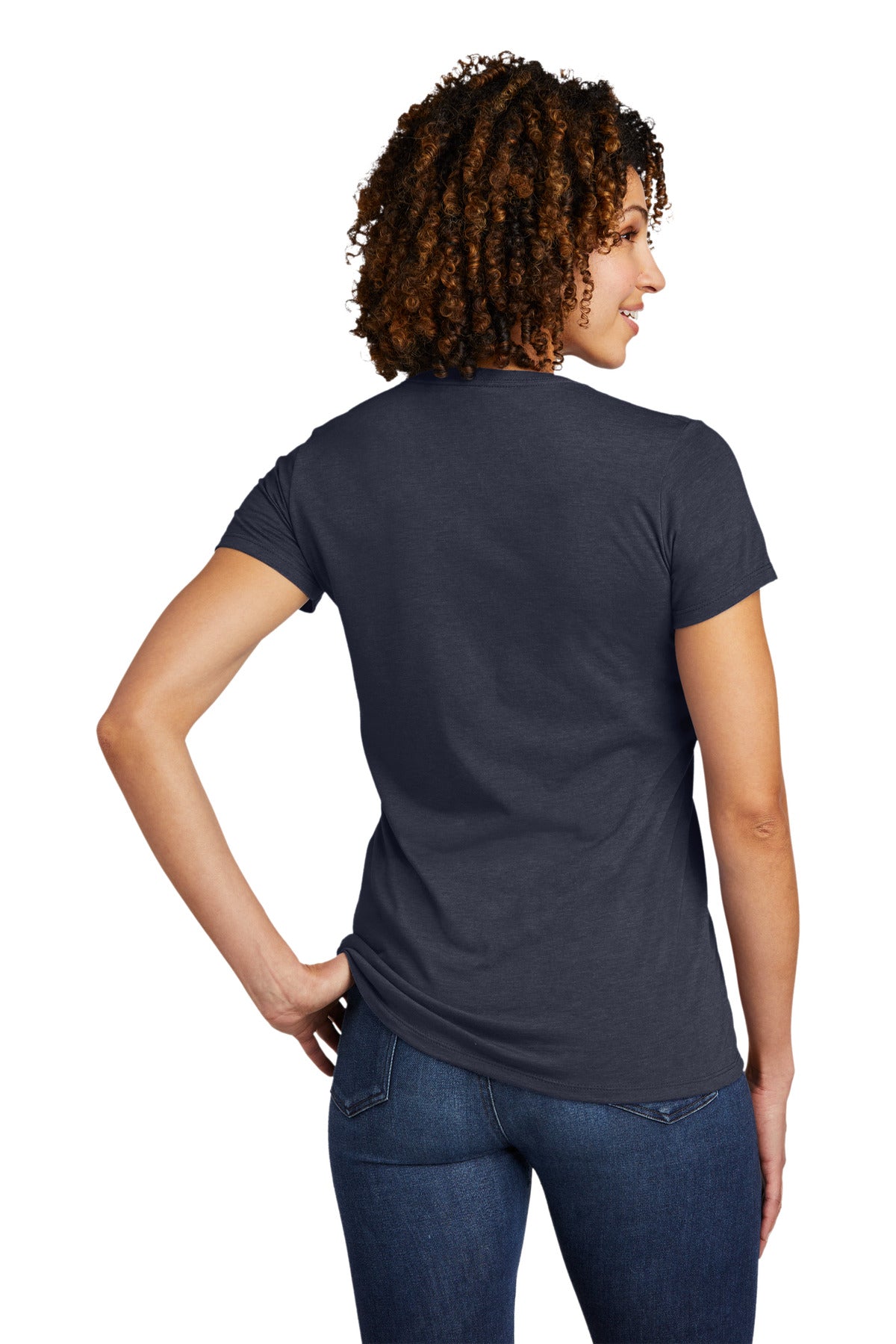 Allmade® Women's Tri-Blend V-Neck Tee (CORE COLORS)
