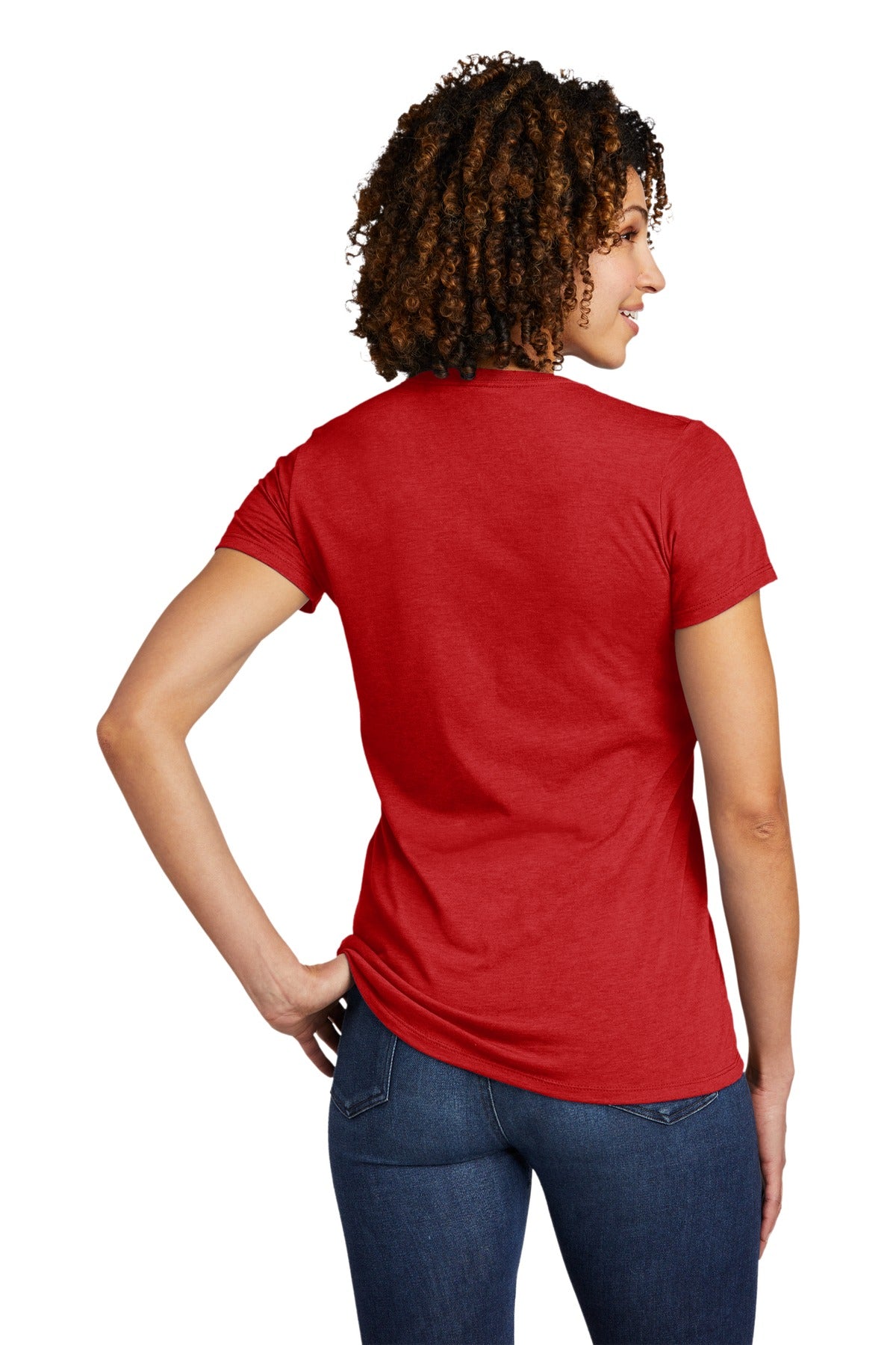 Allmade® Women's Tri-Blend V-Neck Tee (CORE COLORS)