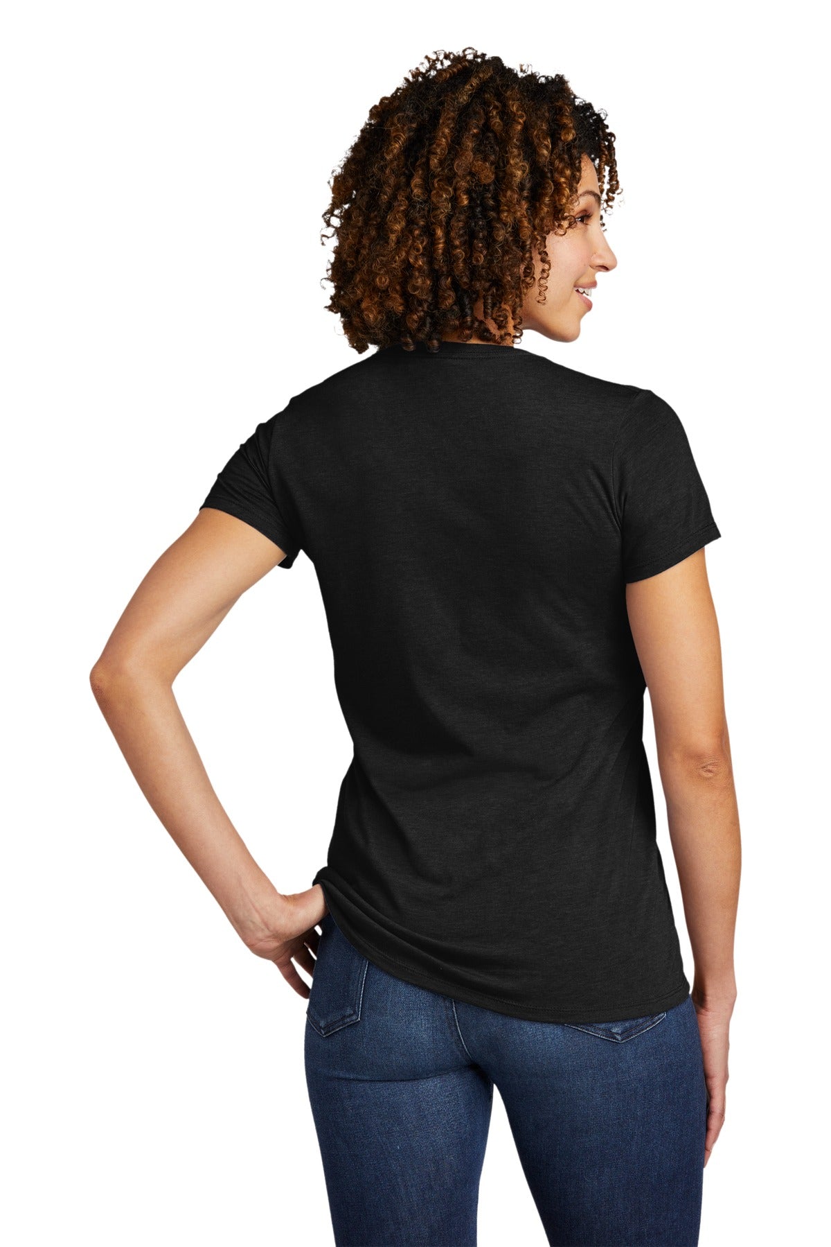 Allmade® Women's Tri-Blend V-Neck Tee (CORE COLORS)