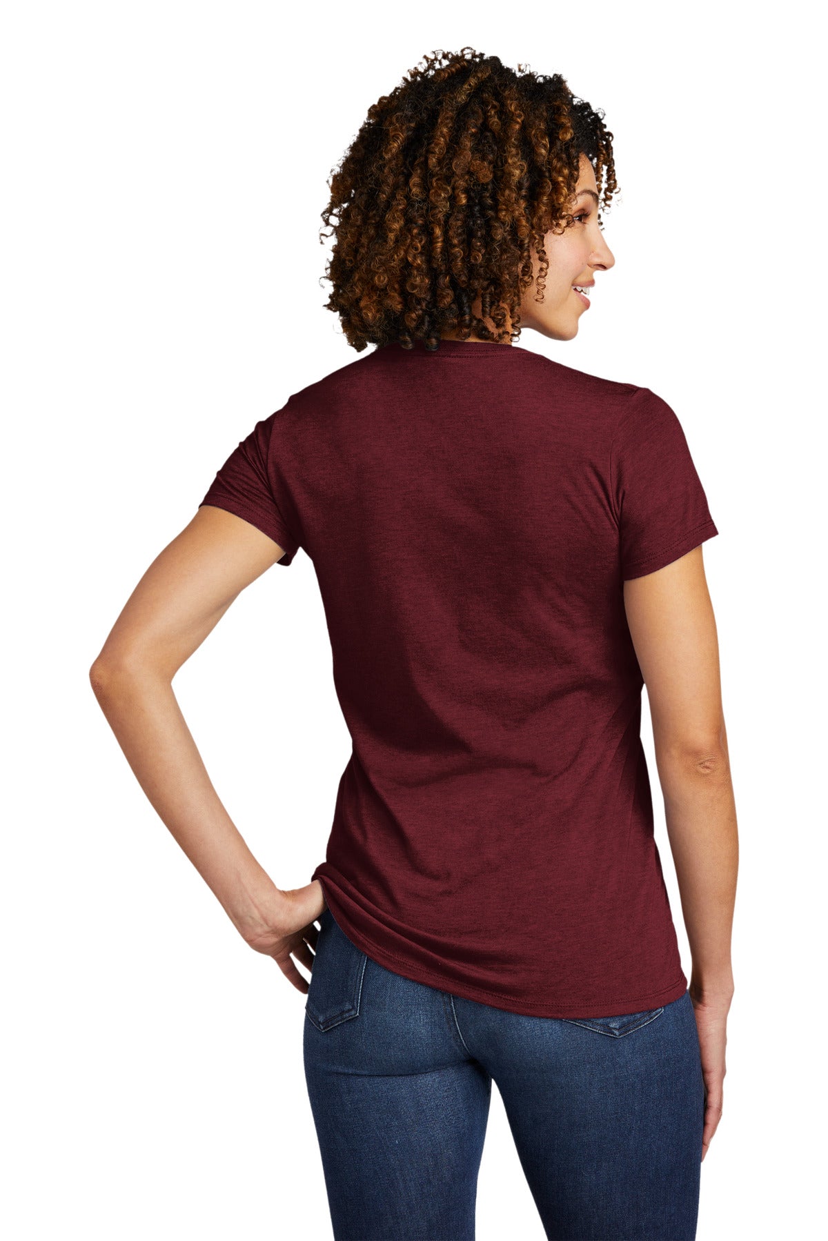 Allmade® Women's Tri-Blend V-Neck Tee (CORE COLORS)
