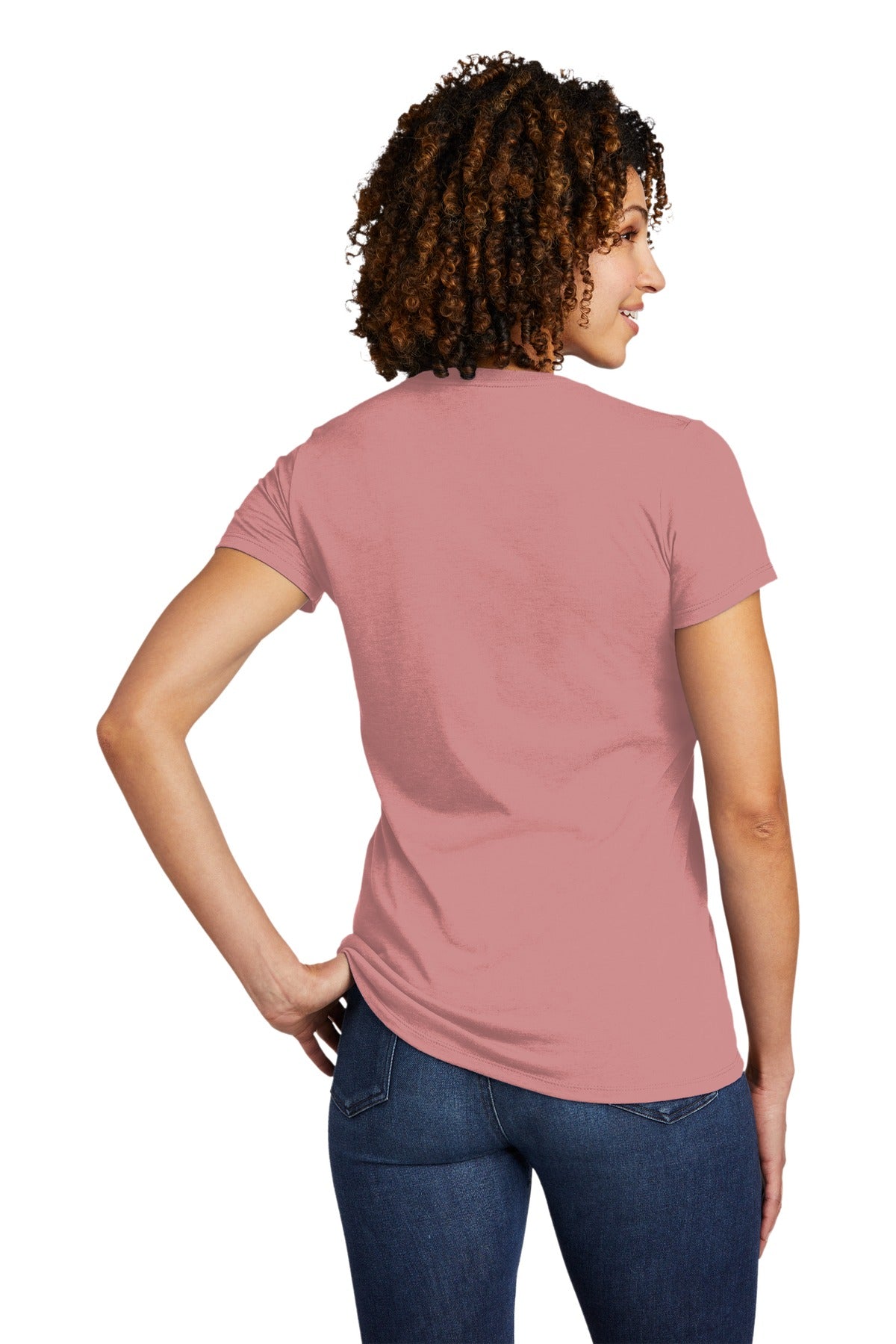 Allmade® Women's Tri-Blend V-Neck Tee (CORE COLORS)