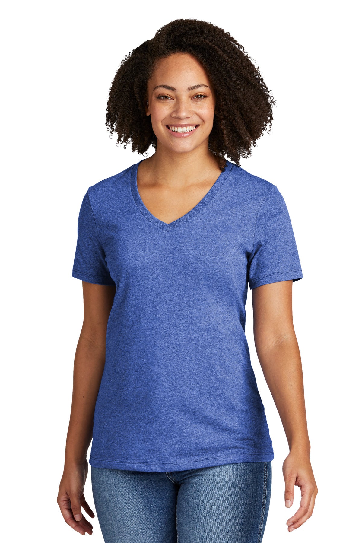 Allmade® Women's Recycled Blend V-Neck Tee