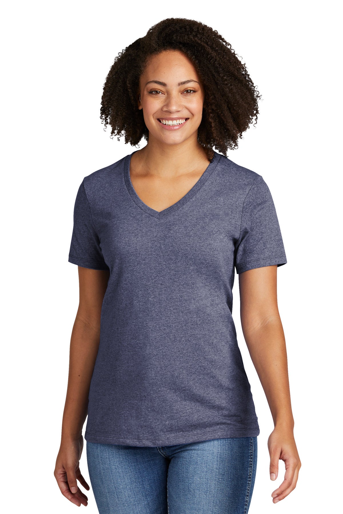 Allmade® Women's Recycled Blend V-Neck Tee
