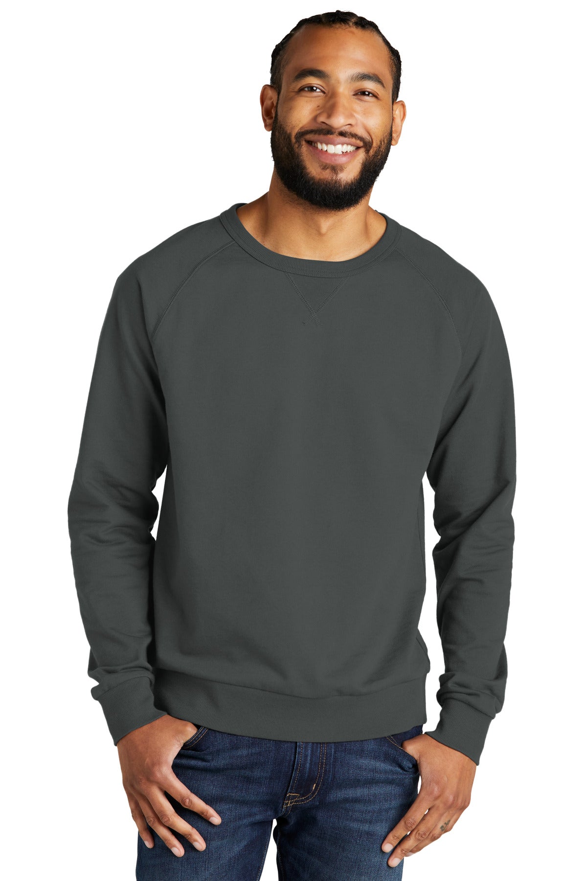 Allmade® Unisex Organic French Terry Crewneck Sweatshirt