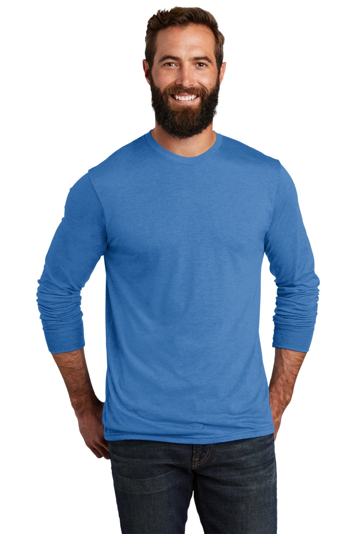 Allmade® Unisex Tri-Blend Long Sleeve Tee (CORE COLORS)