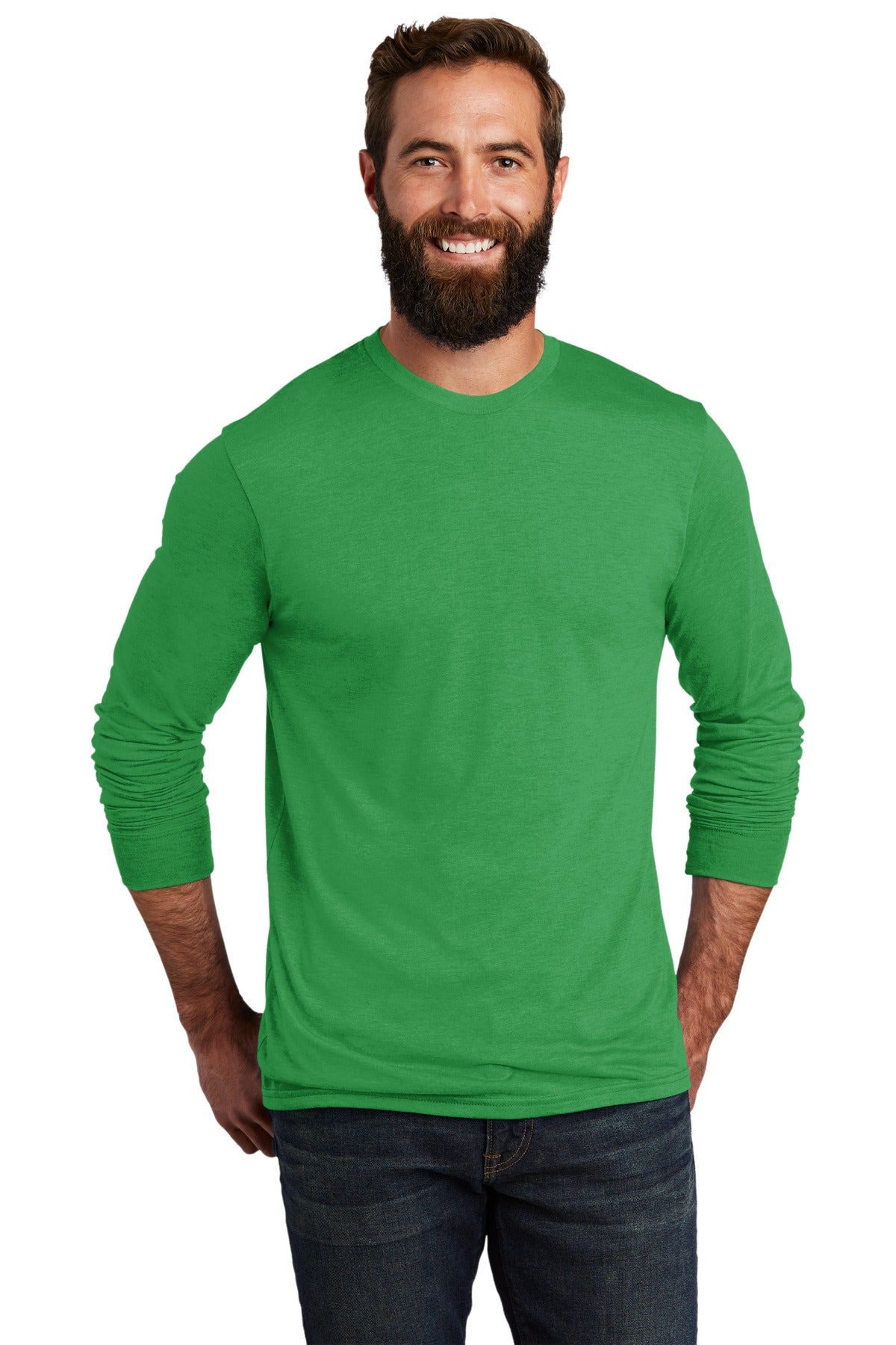 Allmade® Unisex Tri-Blend Long Sleeve Tee (CORE COLORS)