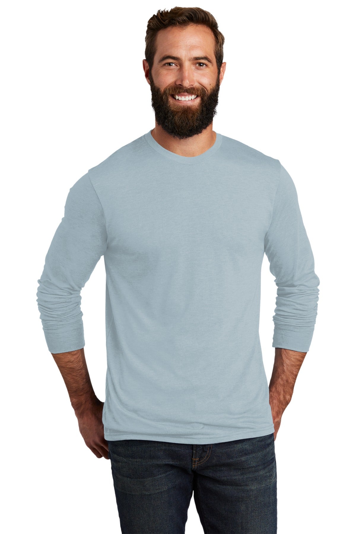 Allmade® Unisex Tri-Blend Long Sleeve Tee (CORE COLORS)
