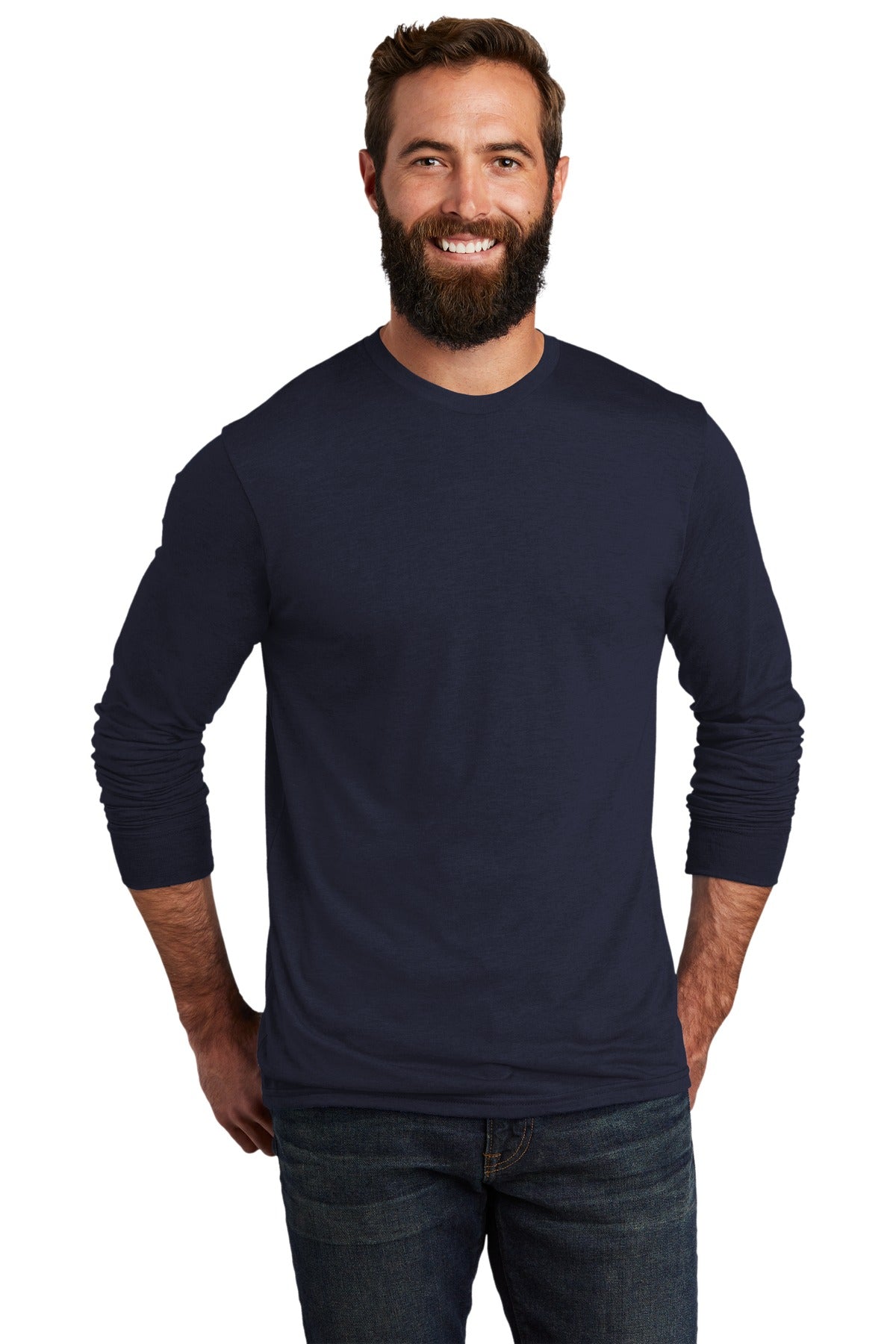 Allmade® Unisex Tri-Blend Long Sleeve Tee (CORE COLORS)