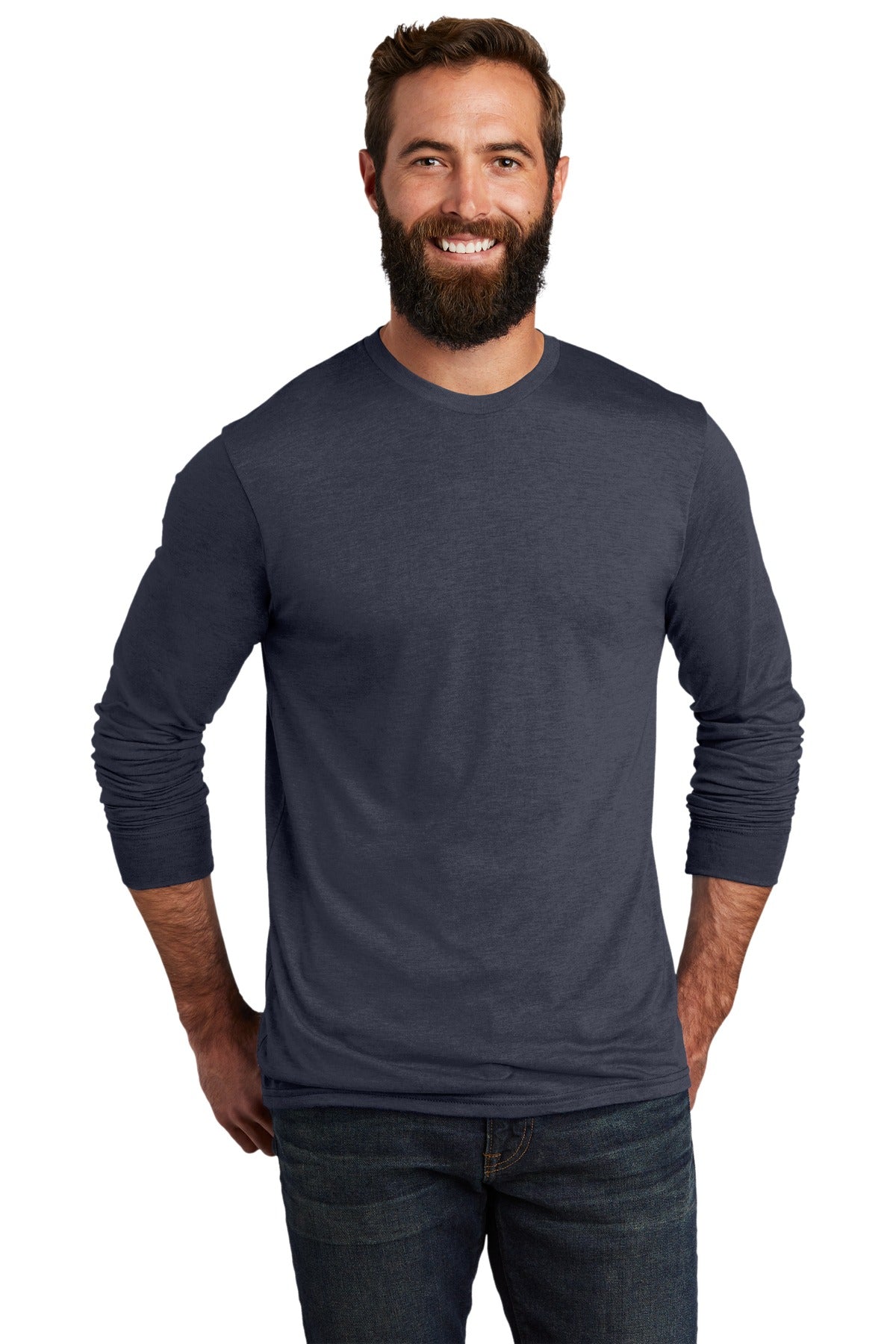 Allmade® Unisex Tri-Blend Long Sleeve Tee (CORE COLORS)