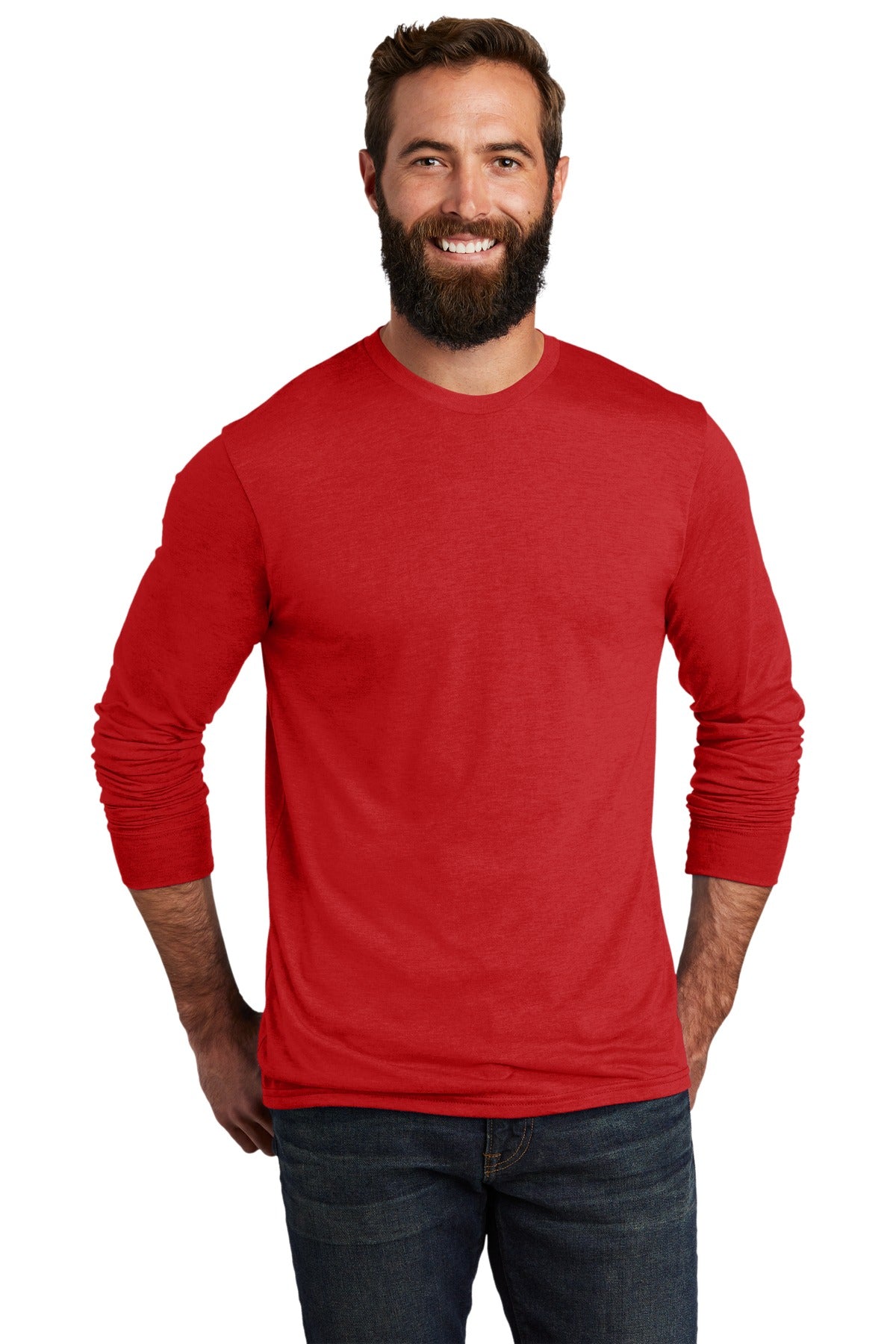 Allmade® Unisex Tri-Blend Long Sleeve Tee (CORE COLORS)