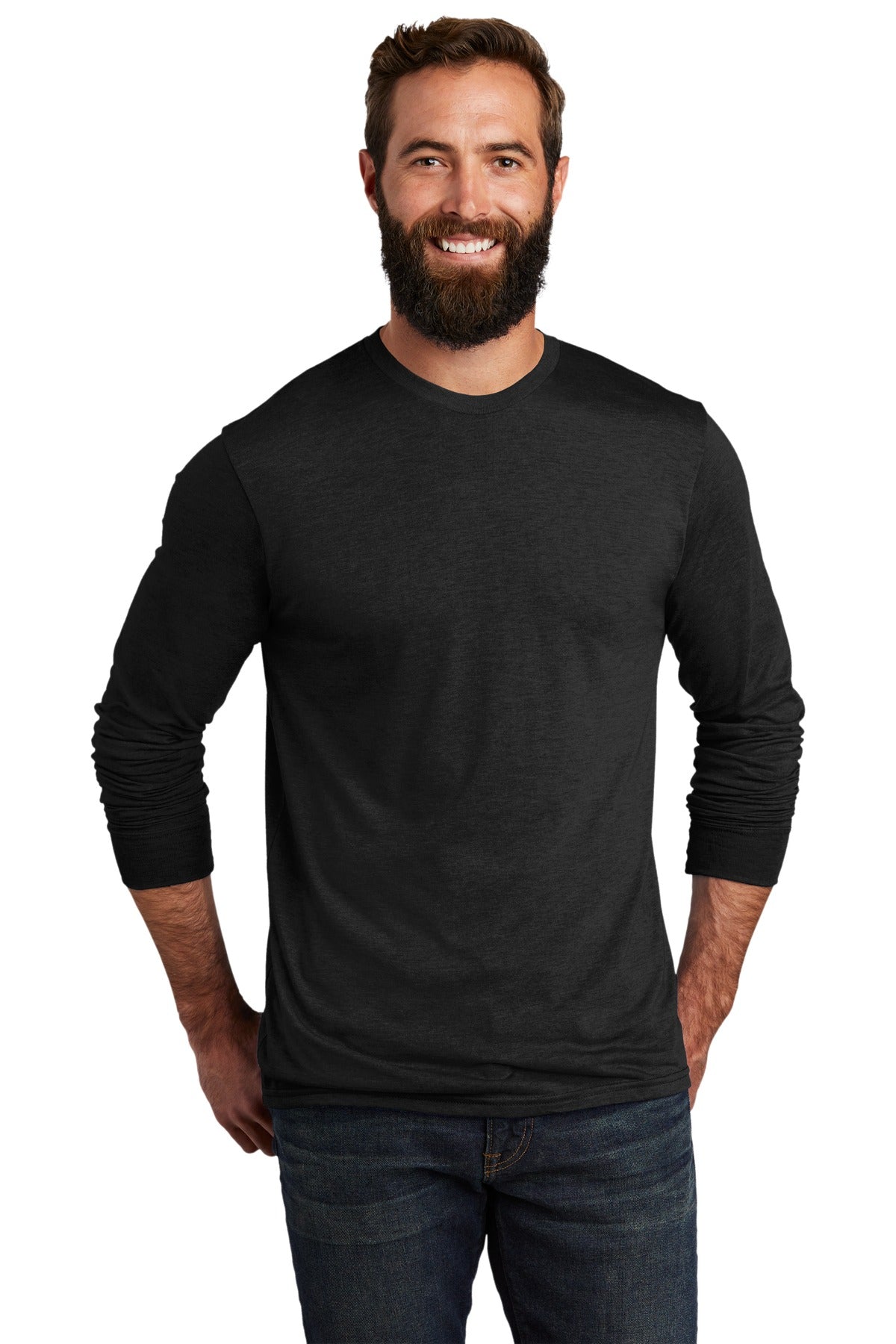 Allmade® Unisex Tri-Blend Long Sleeve Tee (CORE COLORS)