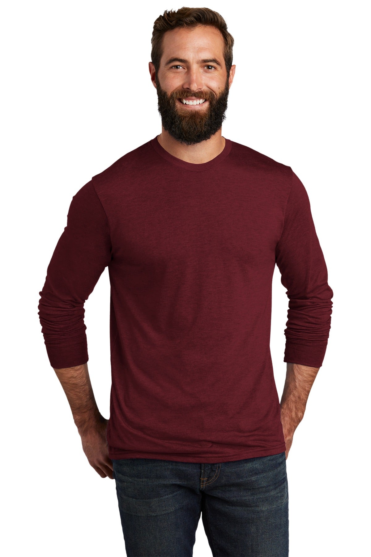 Allmade® Unisex Tri-Blend Long Sleeve Tee (CORE COLORS)