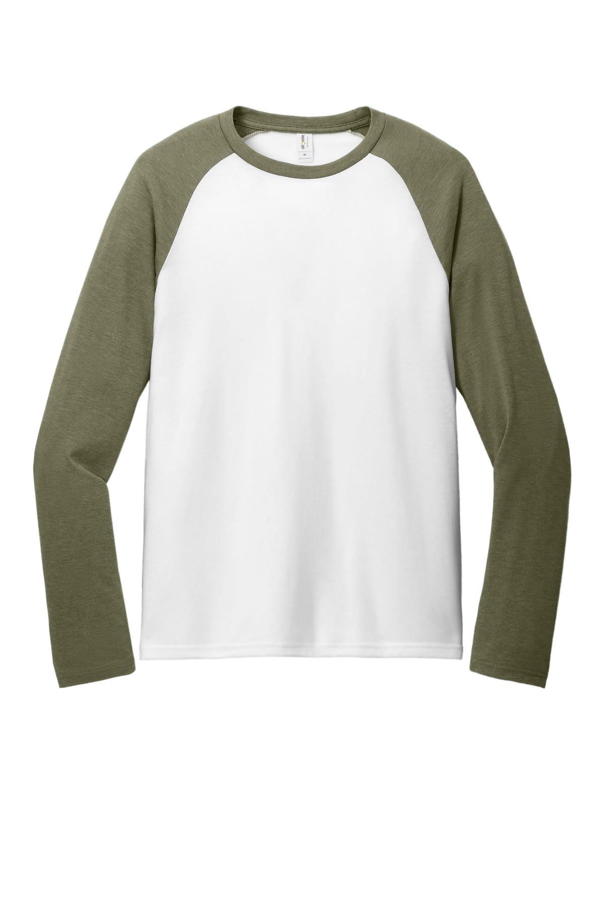 Allmade® Unisex Tri-Blend Long Sleeve Colorblock Raglan