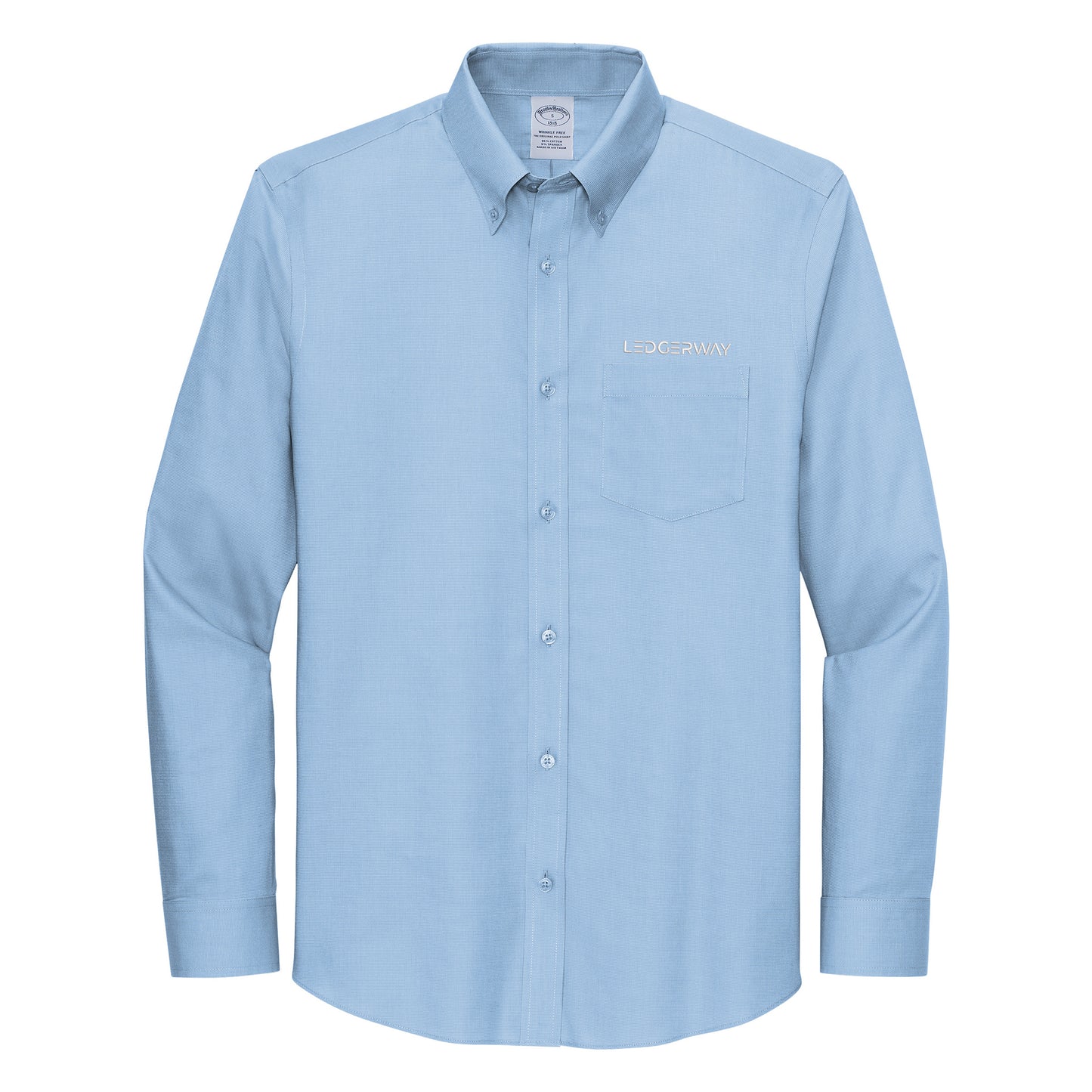 LEDGERWAY Brooks Brothers® Wrinkle-Free Stretch Nailhead Shirt