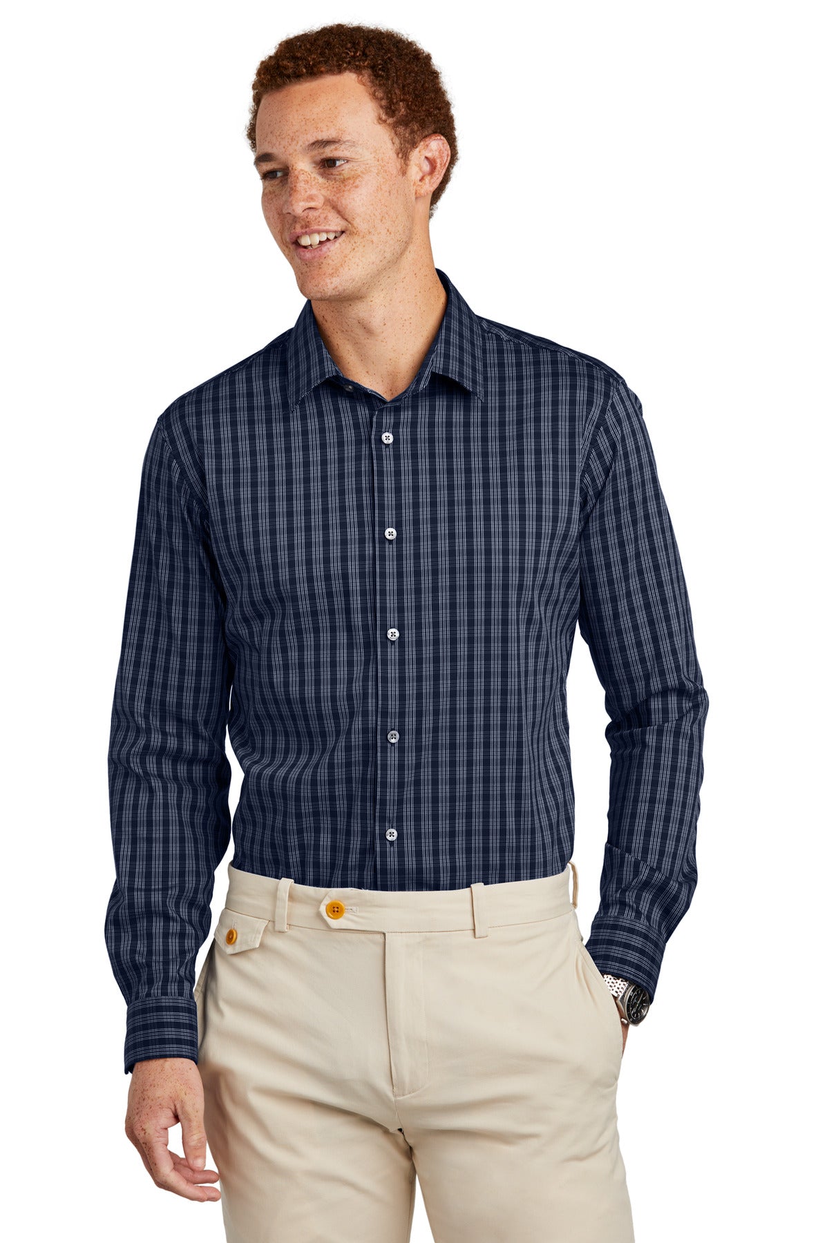 Brooks Brothers® Tech Stretch Patterned Shirt