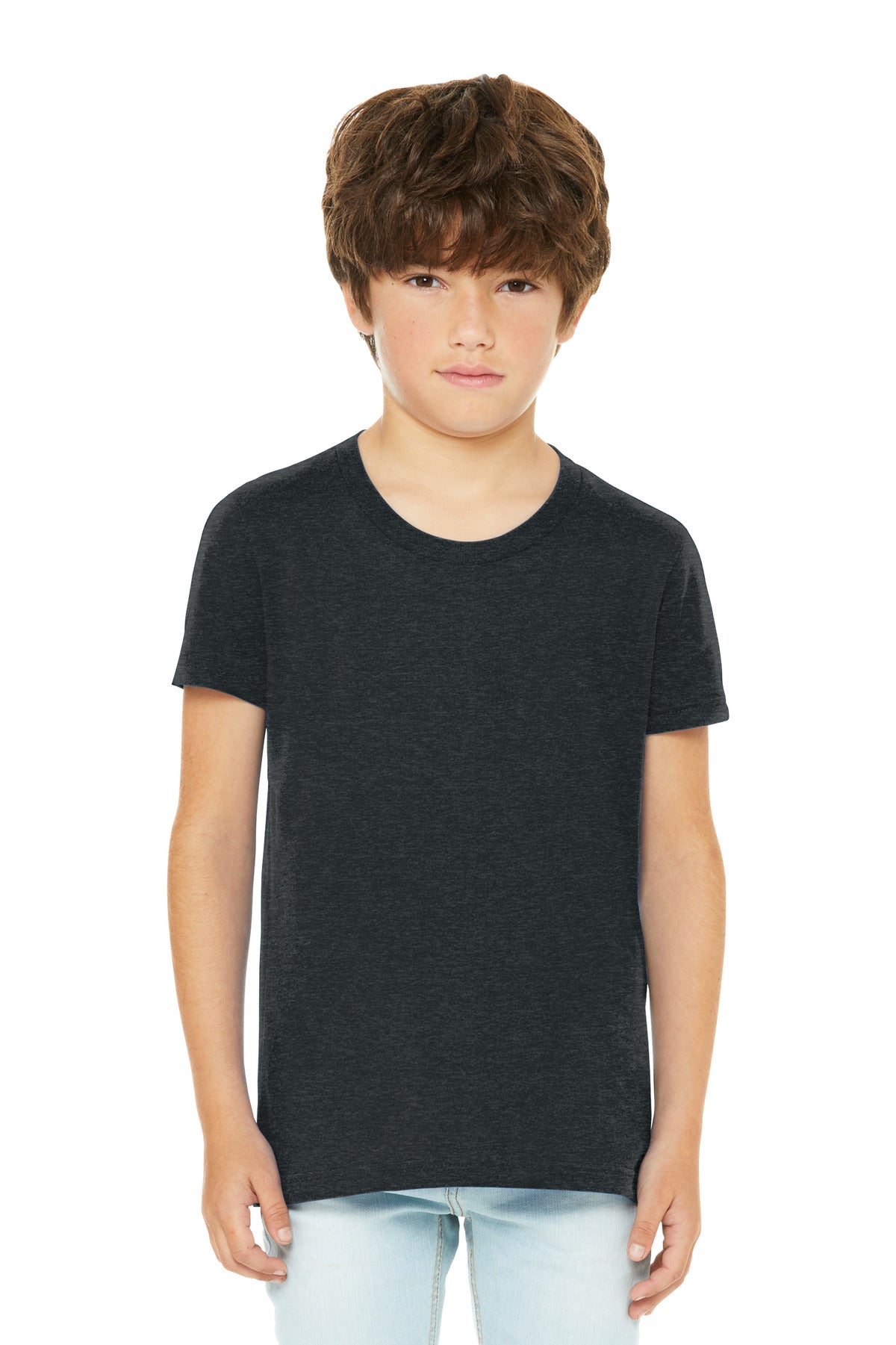 BELLA+CANVAS® Youth Heather CVC Tee