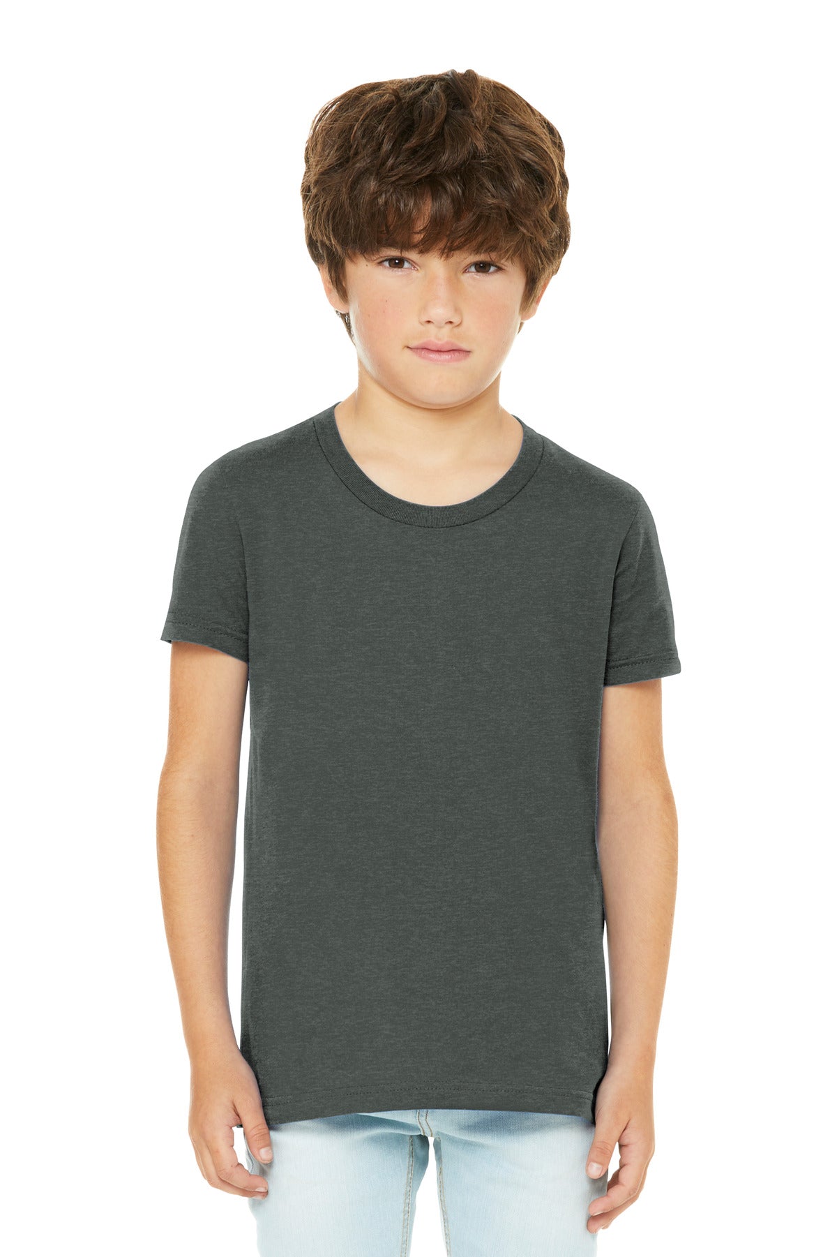 BELLA+CANVAS® Youth Heather CVC Tee