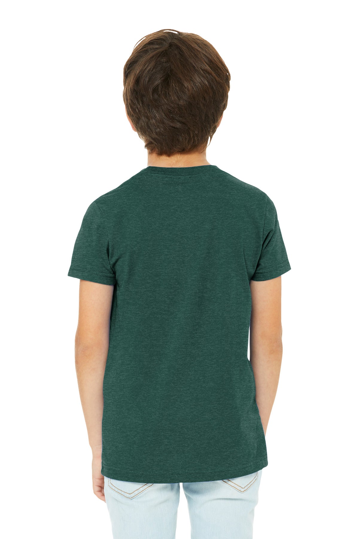 BELLA+CANVAS® Youth Heather CVC Tee