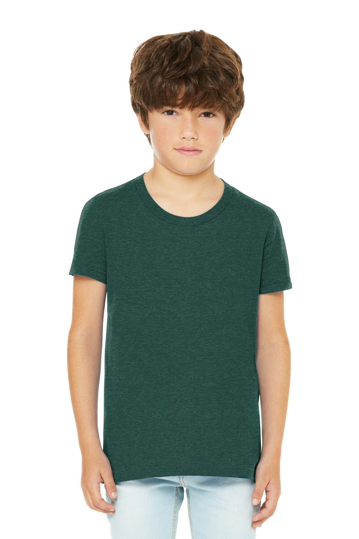 BELLA+CANVAS® Youth Heather CVC Tee