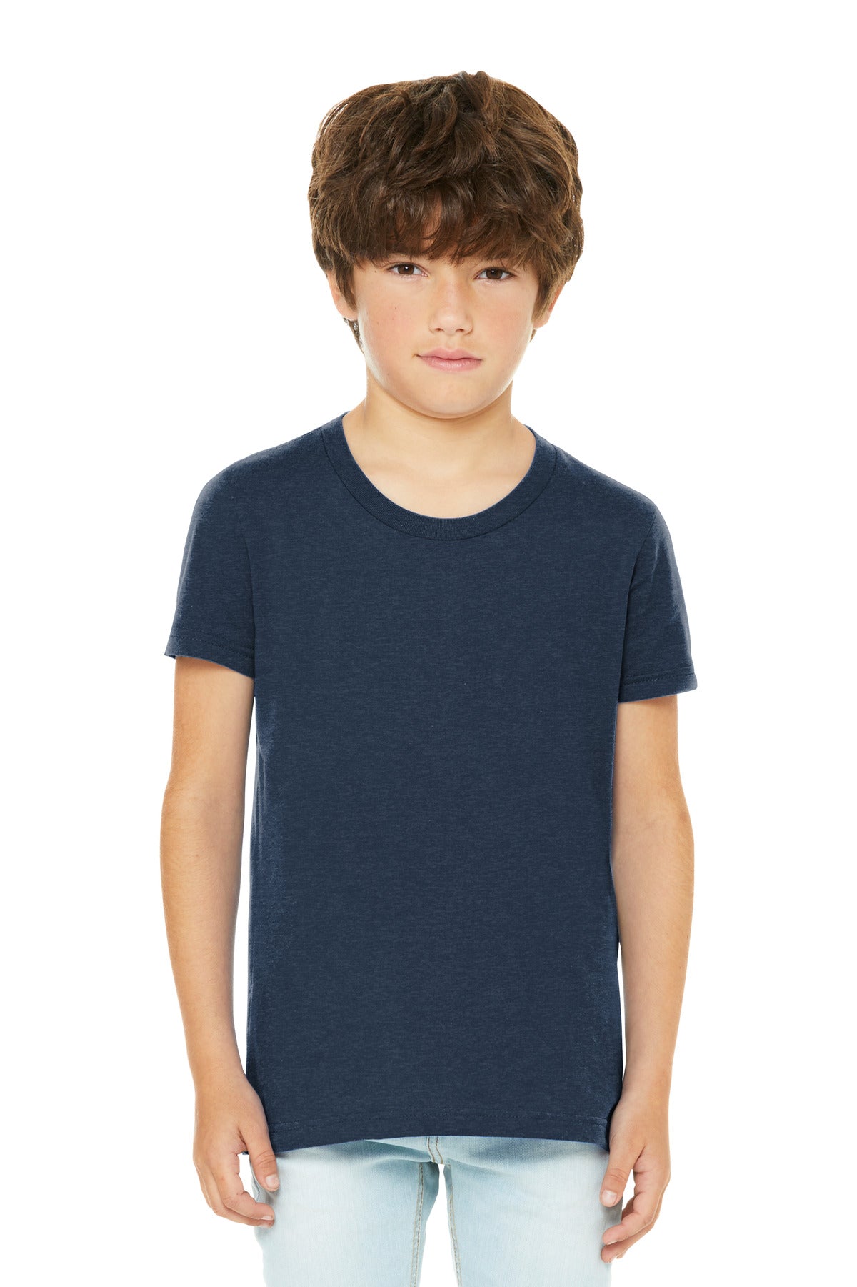 BELLA+CANVAS® Youth Heather CVC Tee