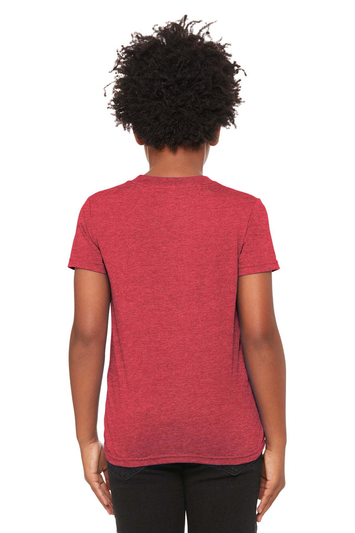 BELLA+CANVAS® Youth Heather CVC Tee