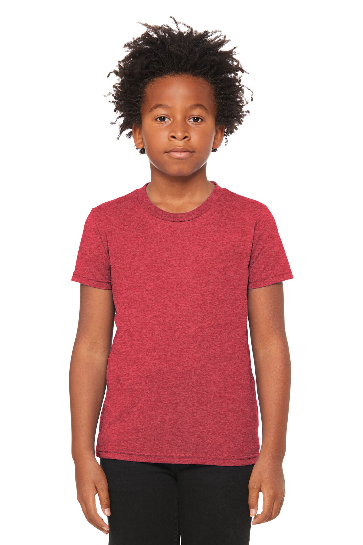 BELLA+CANVAS® Youth Heather CVC Tee