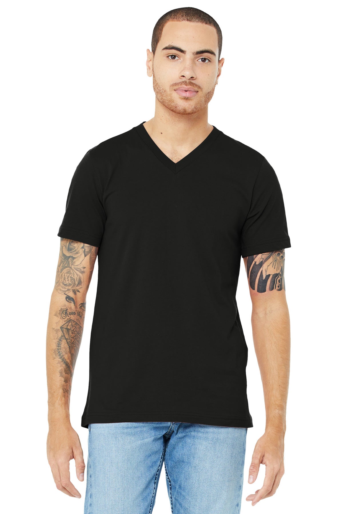 BELLA+CANVAS® Unisex Jersey Short Sleeve V-Neck Tee