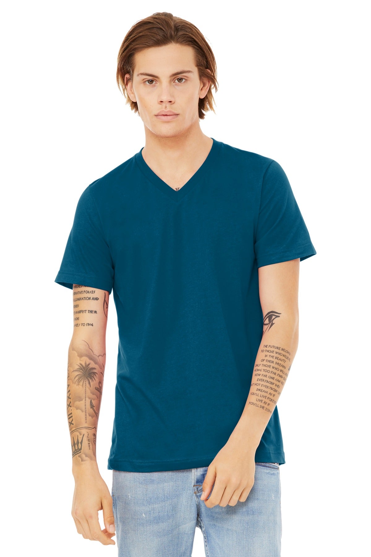 BELLA+CANVAS® Unisex Jersey Short Sleeve V-Neck Tee