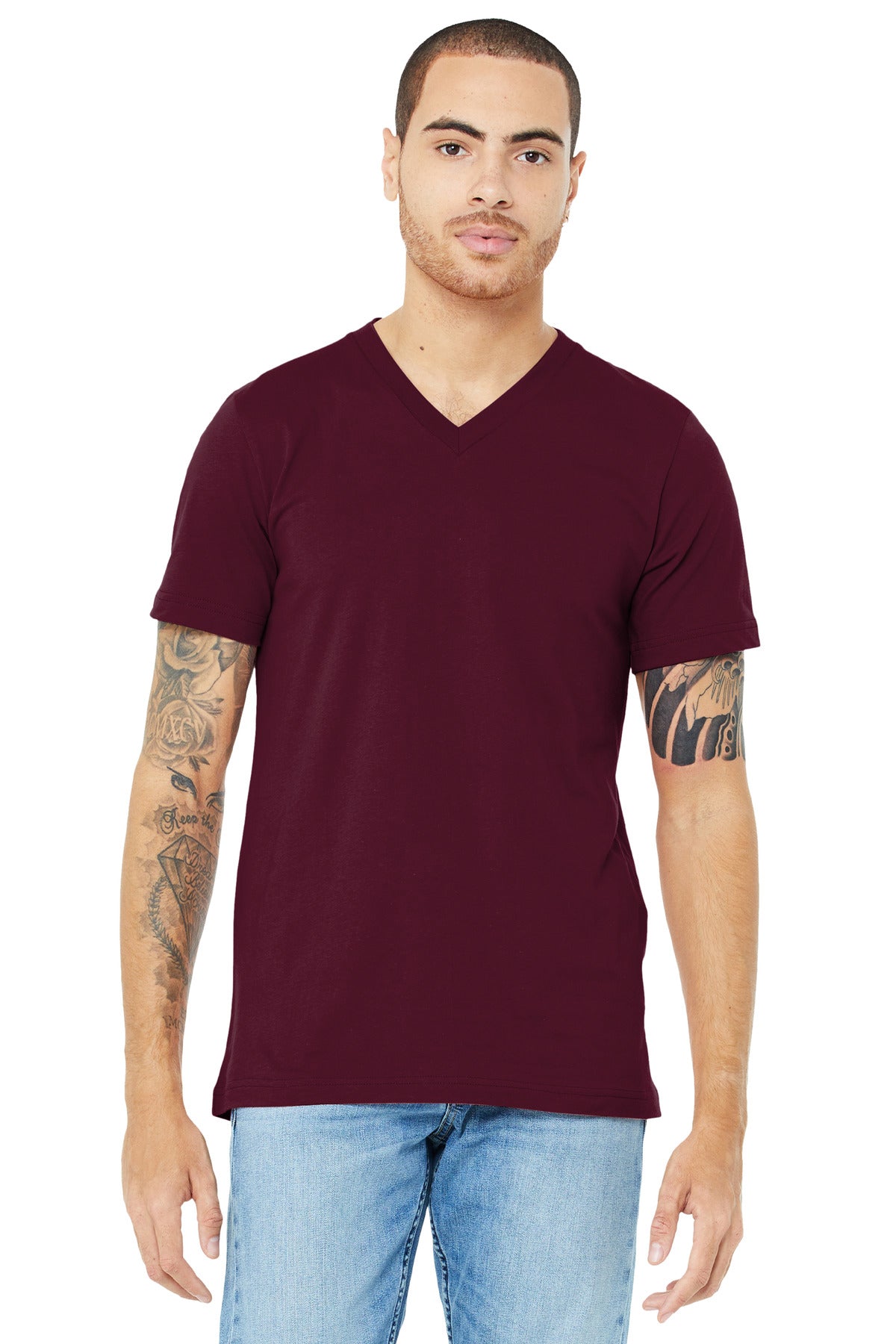 BELLA+CANVAS® Unisex Jersey Short Sleeve V-Neck Tee