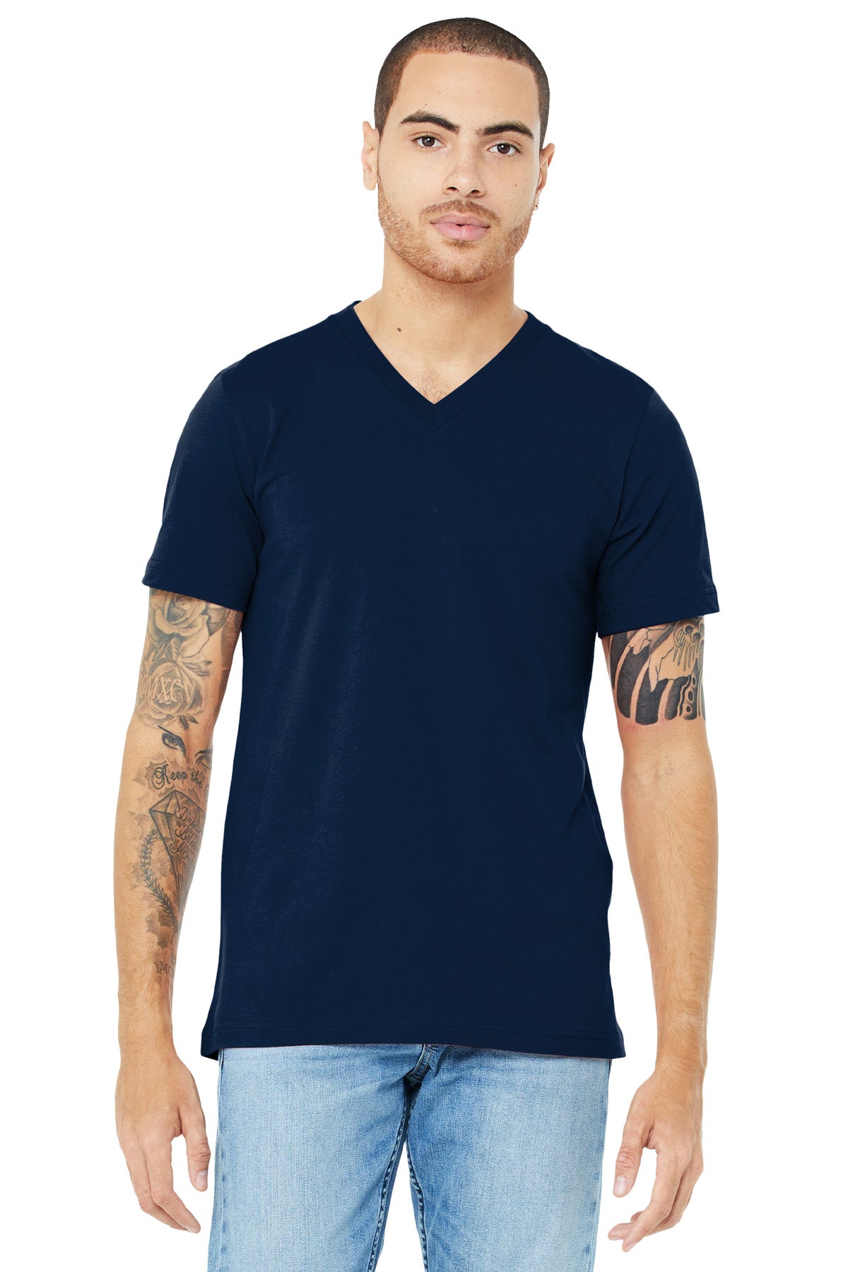 BELLA+CANVAS® Unisex Jersey Short Sleeve V-Neck Tee