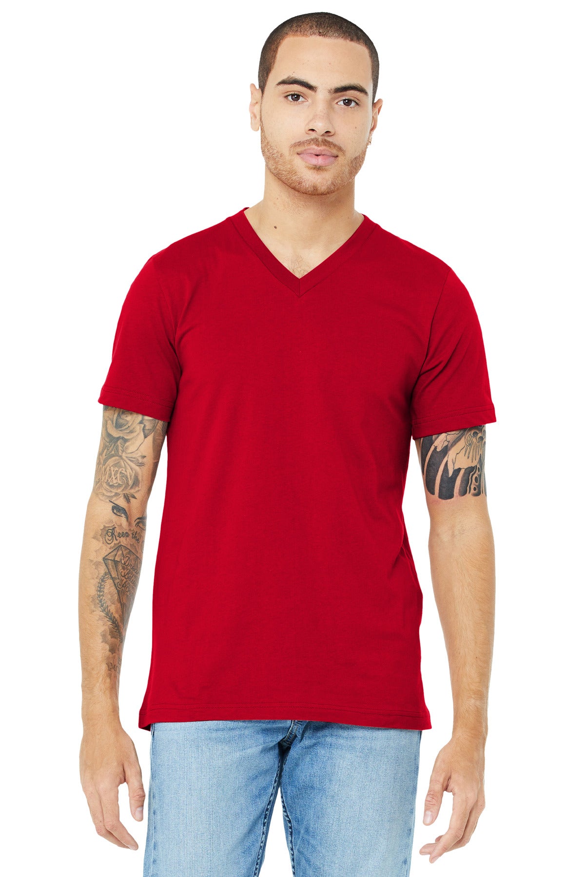 BELLA+CANVAS® Unisex Jersey Short Sleeve V-Neck Tee