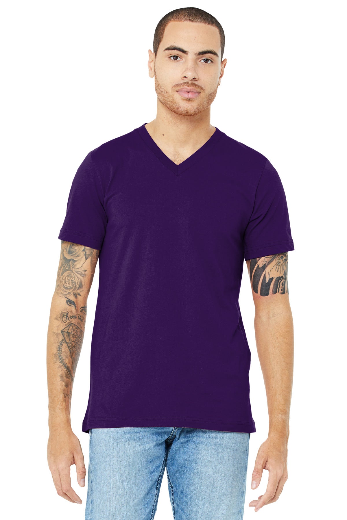 BELLA+CANVAS® Unisex Jersey Short Sleeve V-Neck Tee