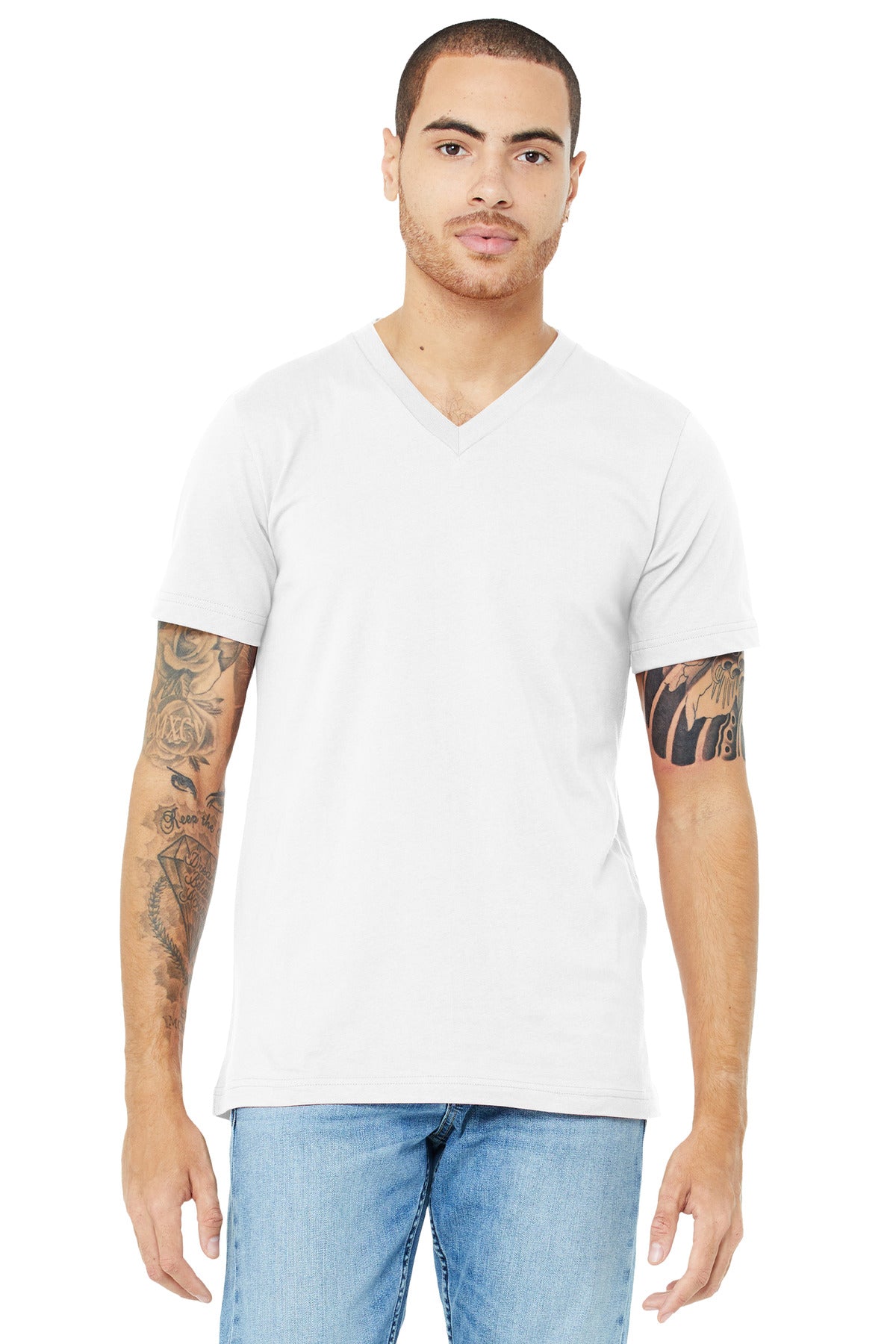 BELLA+CANVAS® Unisex Jersey Short Sleeve V-Neck Tee