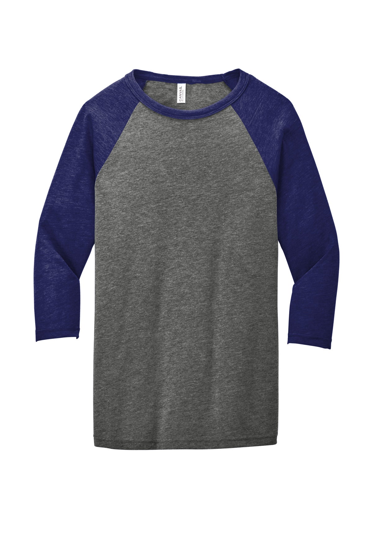 BELLA+CANVAS® Unisex 3/4-Sleeve Baseball Tee (CORE COLORS)