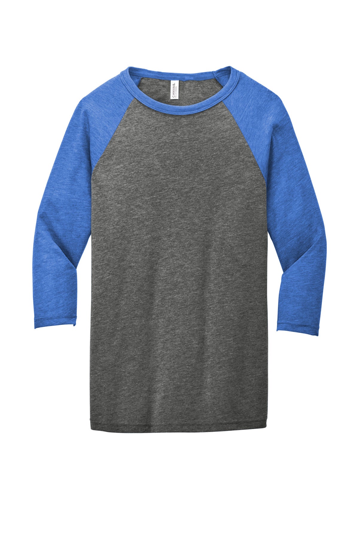 BELLA+CANVAS® Unisex 3/4-Sleeve Baseball Tee (CORE COLORS)
