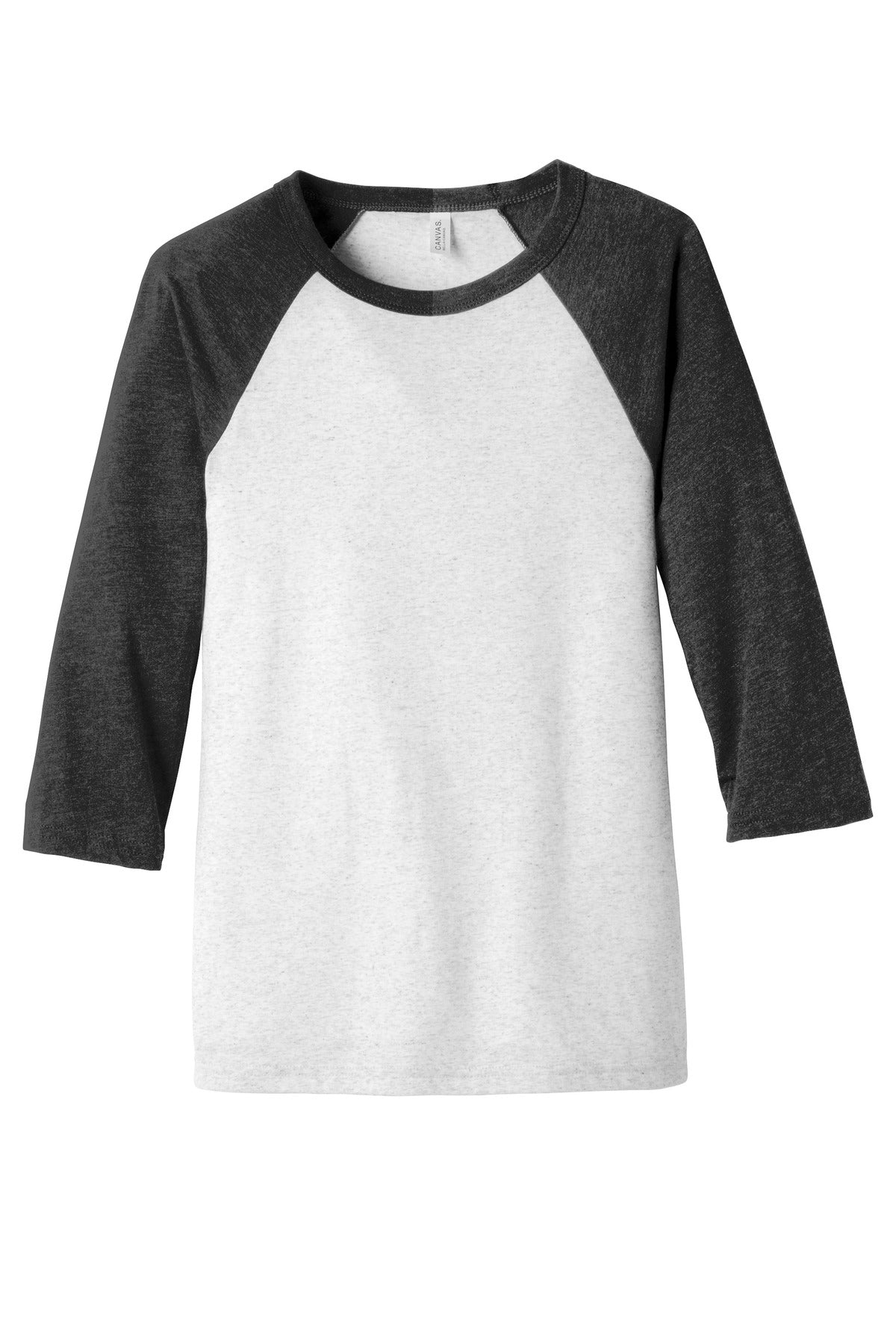 BELLA+CANVAS® Unisex 3/4-Sleeve Baseball Tee (CORE COLORS)