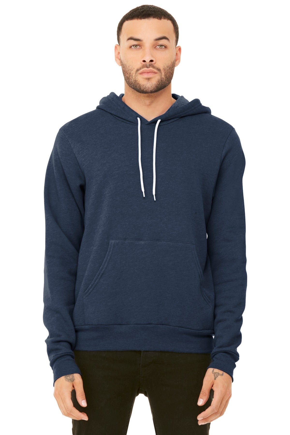 BELLA+CANVAS® Unisex Sponge Fleece Pullover Hoodie (CORE COLORS)