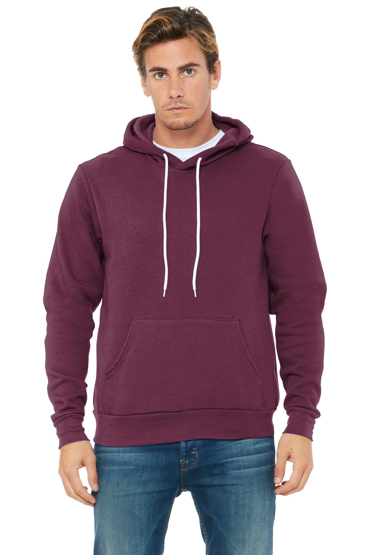 BELLA+CANVAS® Unisex Sponge Fleece Pullover Hoodie (CORE COLORS)