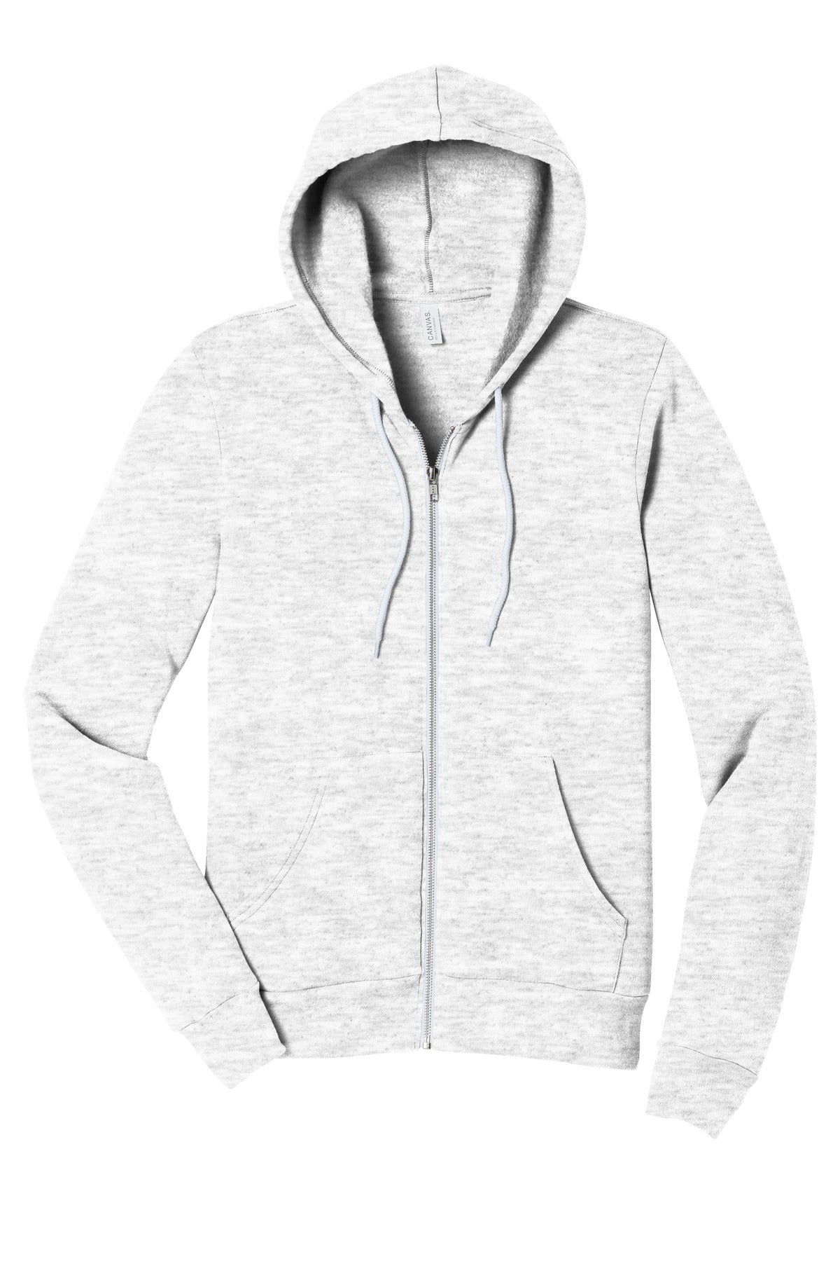 BELLA+CANVAS® Unisex Sponge Fleece Full-Zip Hoodie (CORE COLORS)
