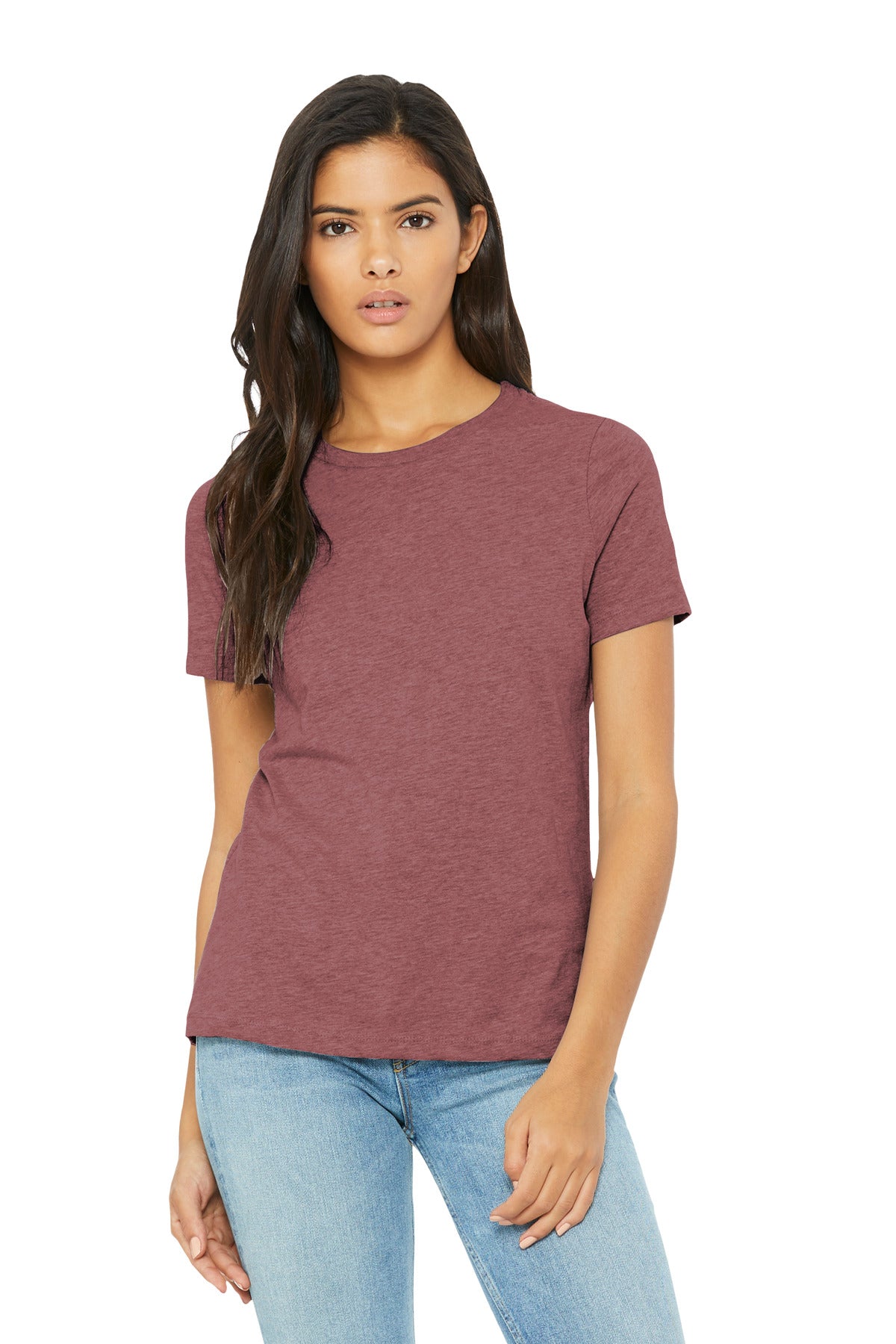 BELLA+CANVAS® Women's Relaxed CVC Tee (CORE COLORS)