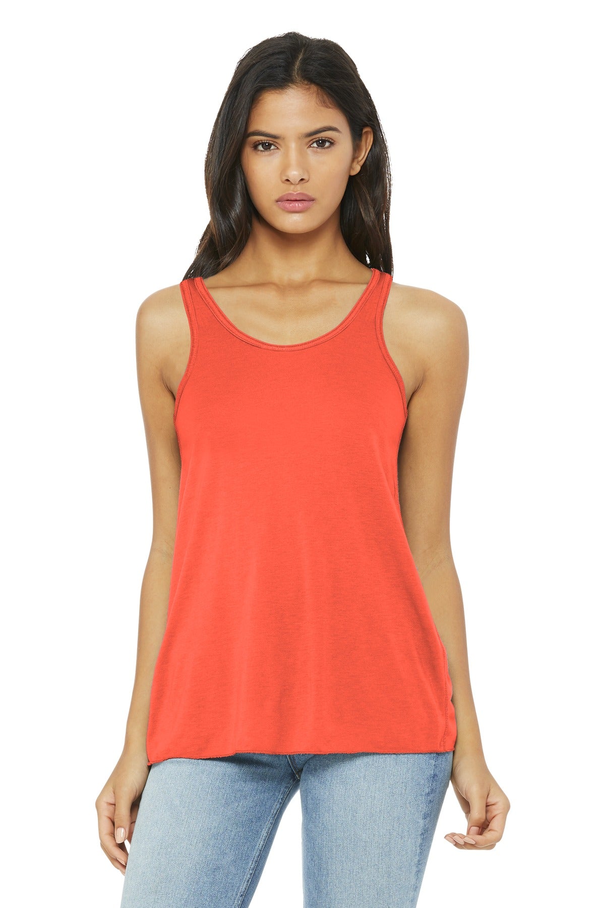 BELLA+CANVAS® Women's Flowy Racerback Tank (CORE COLORS)