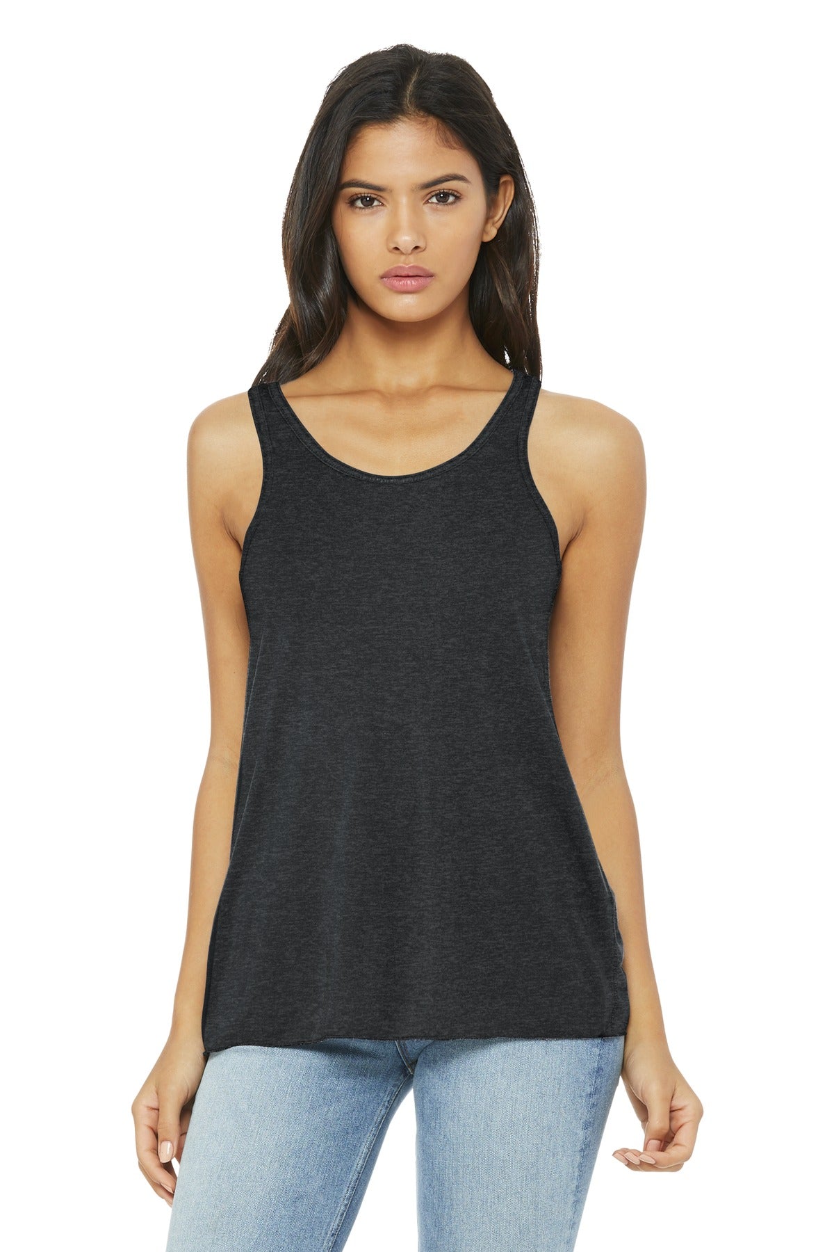 BELLA+CANVAS® Women's Flowy Racerback Tank (CORE COLORS)